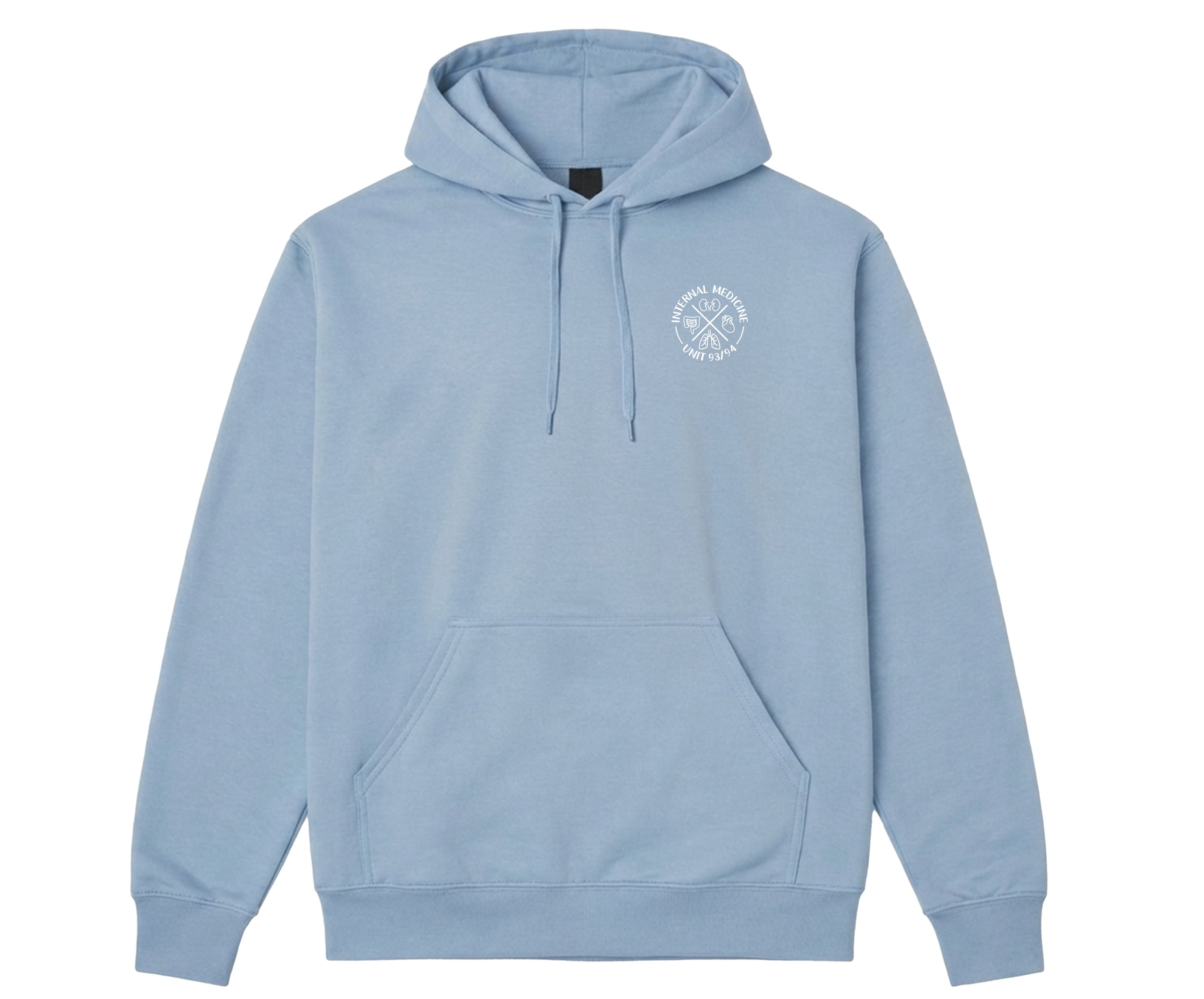 Rockyview General Hospital - Unit 93/94 - Internal Medicine & Pulmonology - SoftTouch Hooded Sweatshirt