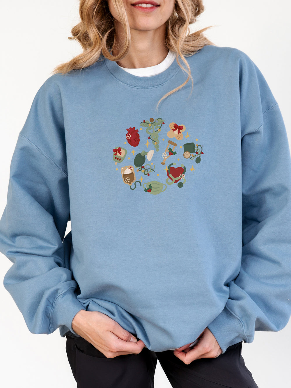Medical Holiday - Midweight Non-Pocketed Crew Sweatshirt