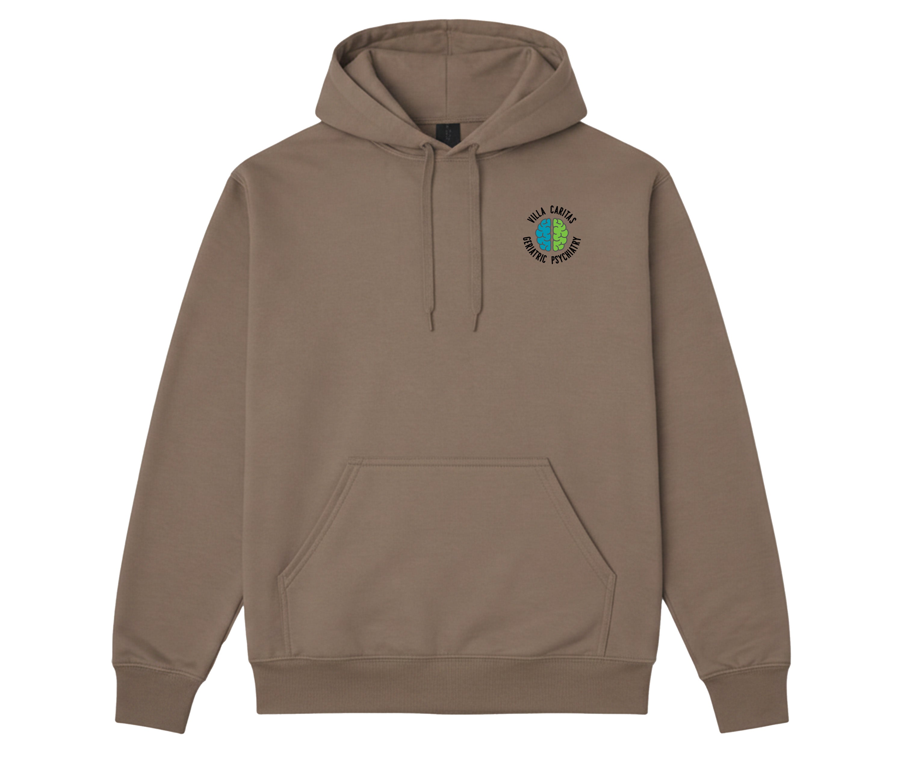 Villa Caritas Hospital - Geriatric Psychiatry - Round 2 -SoftTouch Hooded Sweatshirt