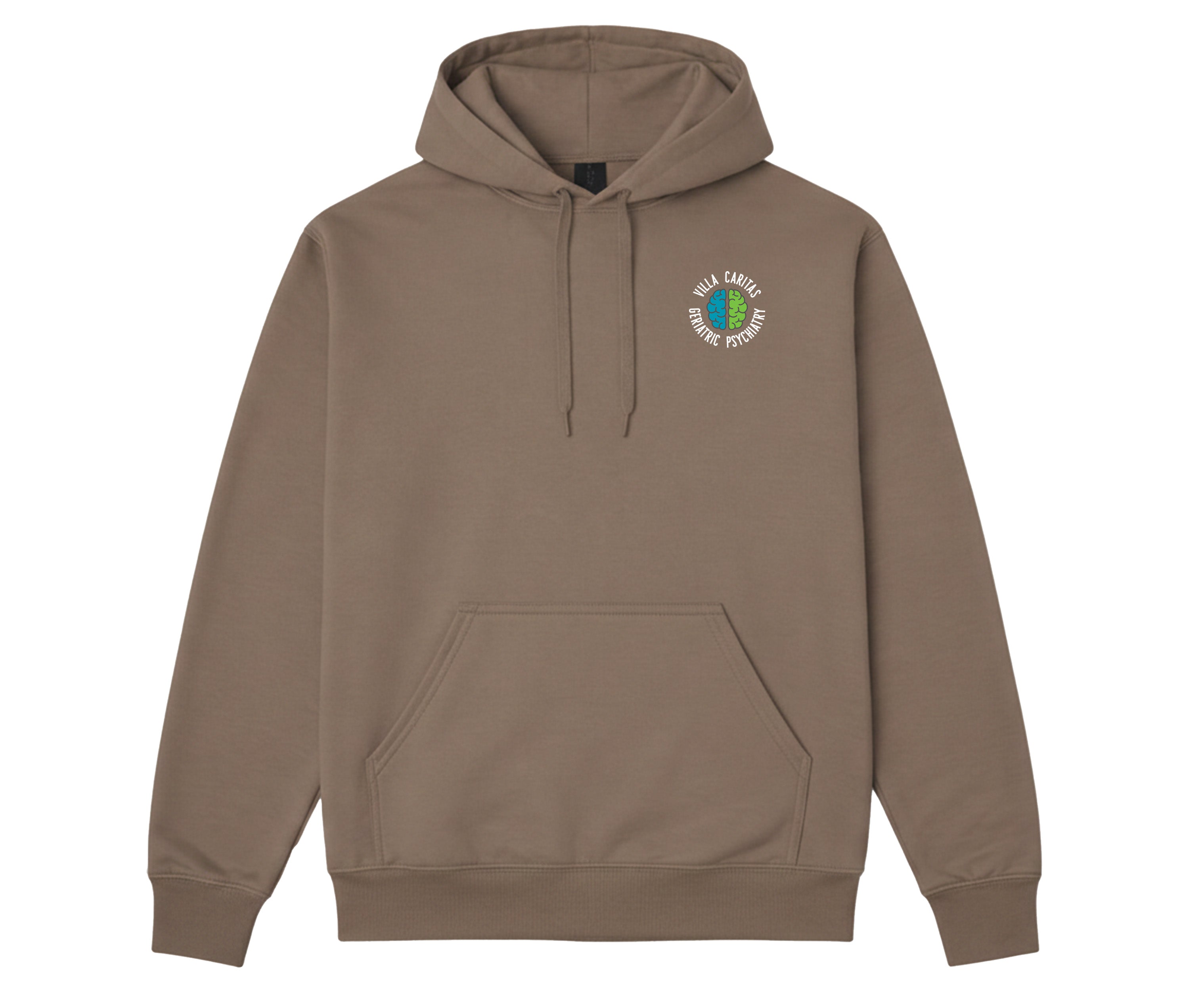 Villa Caritas Hospital - Geriatric Psychiatry - Round 2 -SoftTouch Hooded Sweatshirt