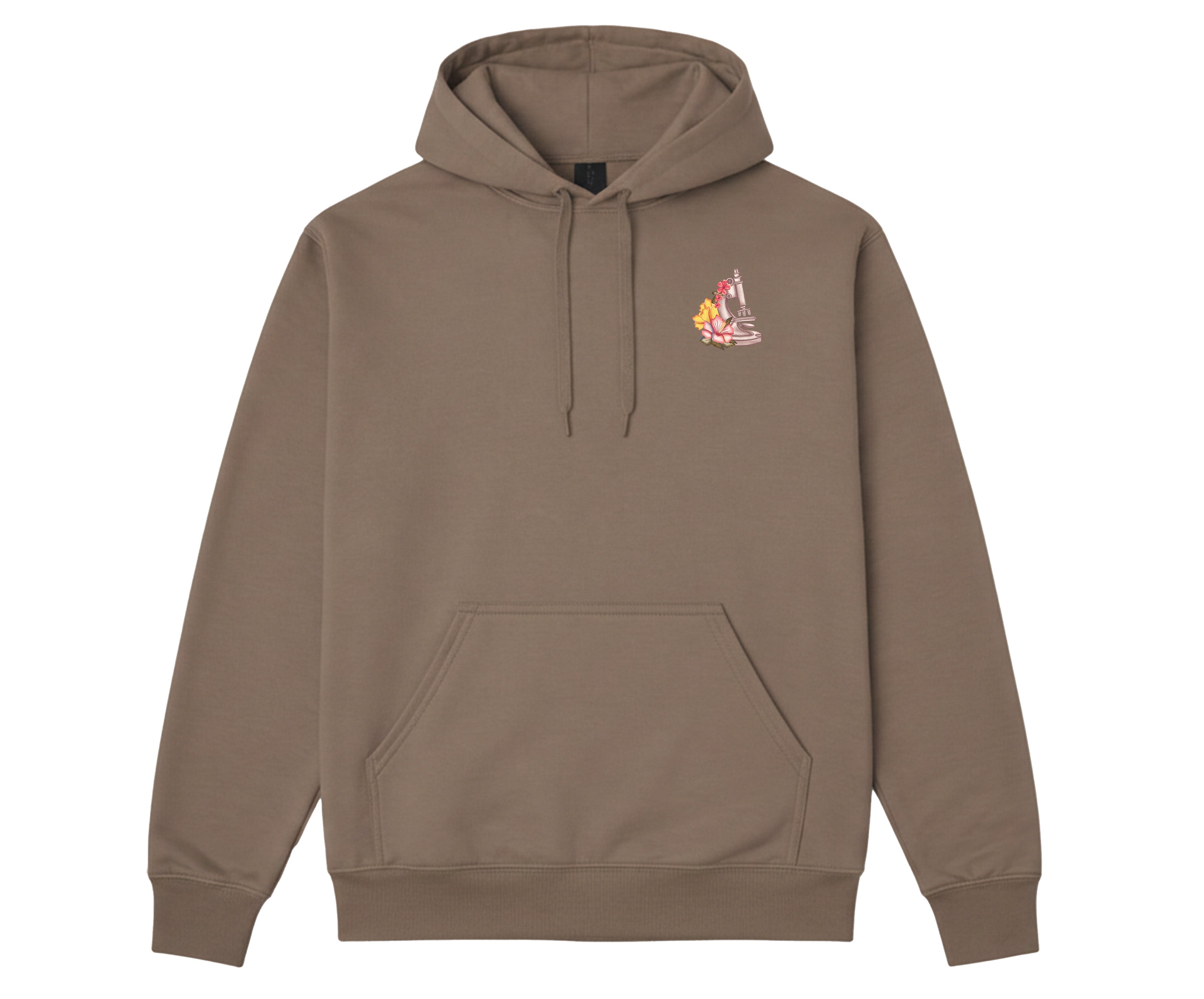 Floral Sketch - SoftTouch Hooded Sweatshirt