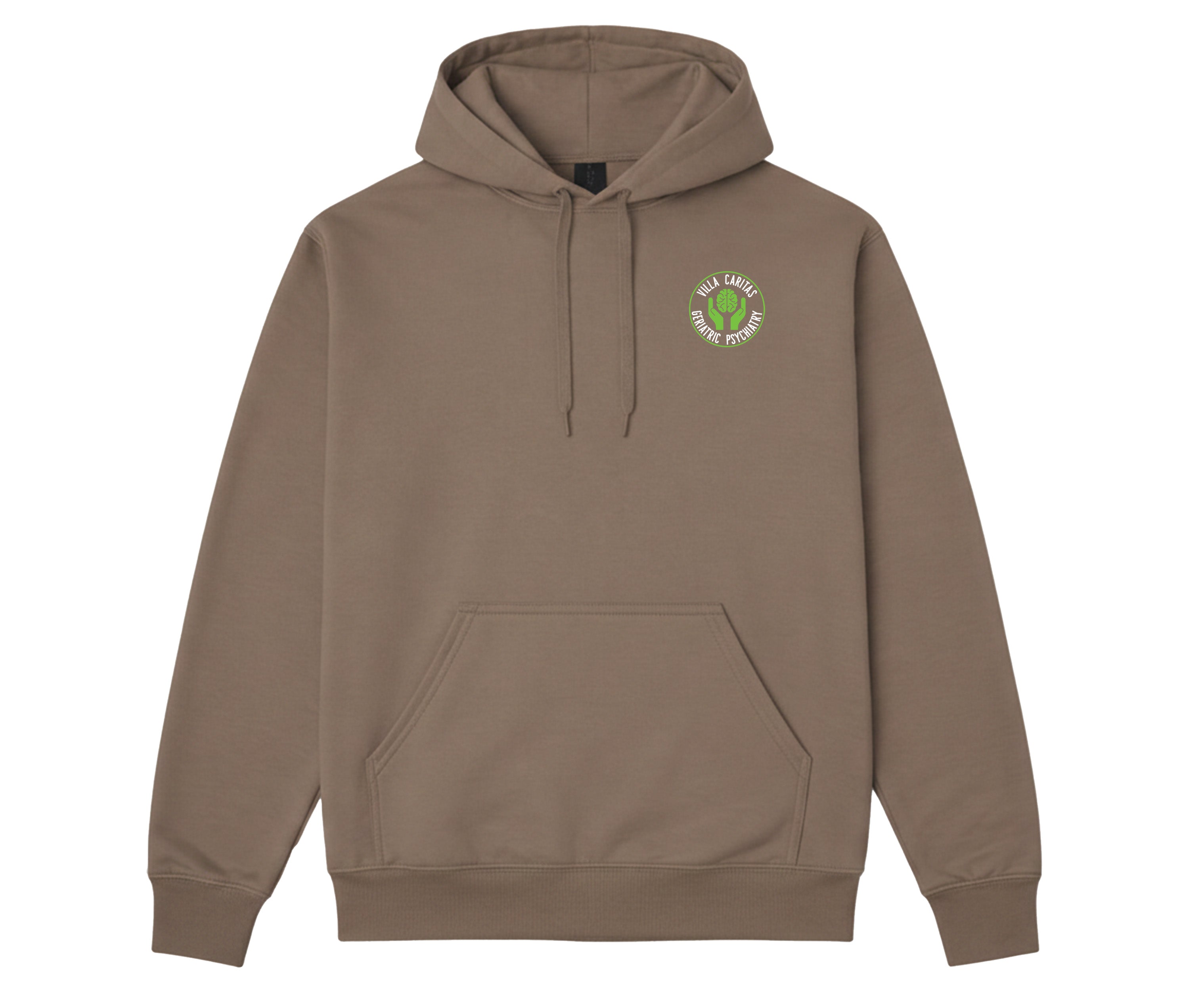 Villa Caritas Hospital - Geriatric Psychiatry - Round 2 -SoftTouch Hooded Sweatshirt