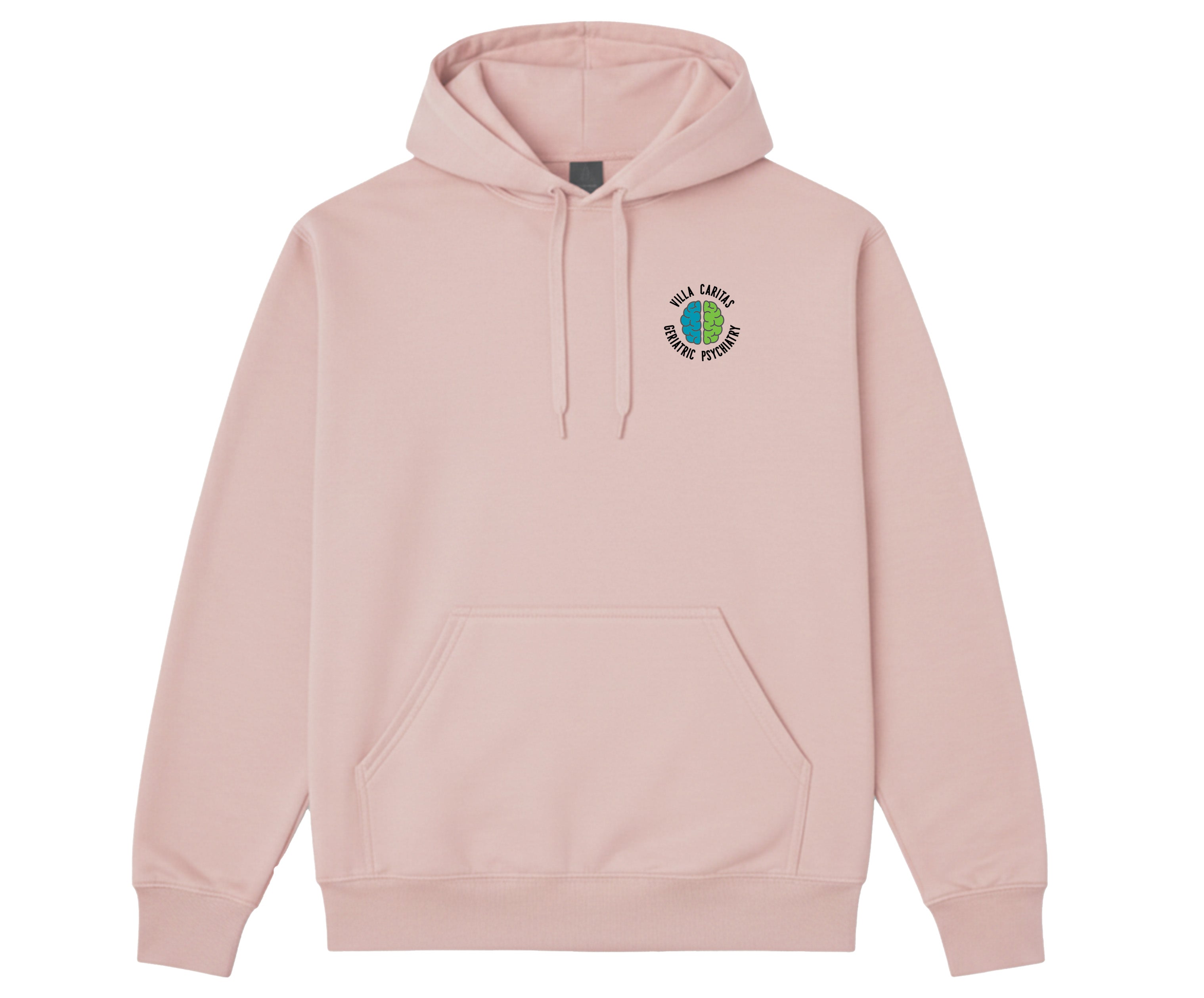 Villa Caritas Hospital - Geriatric Psychiatry - Round 2 -SoftTouch Hooded Sweatshirt