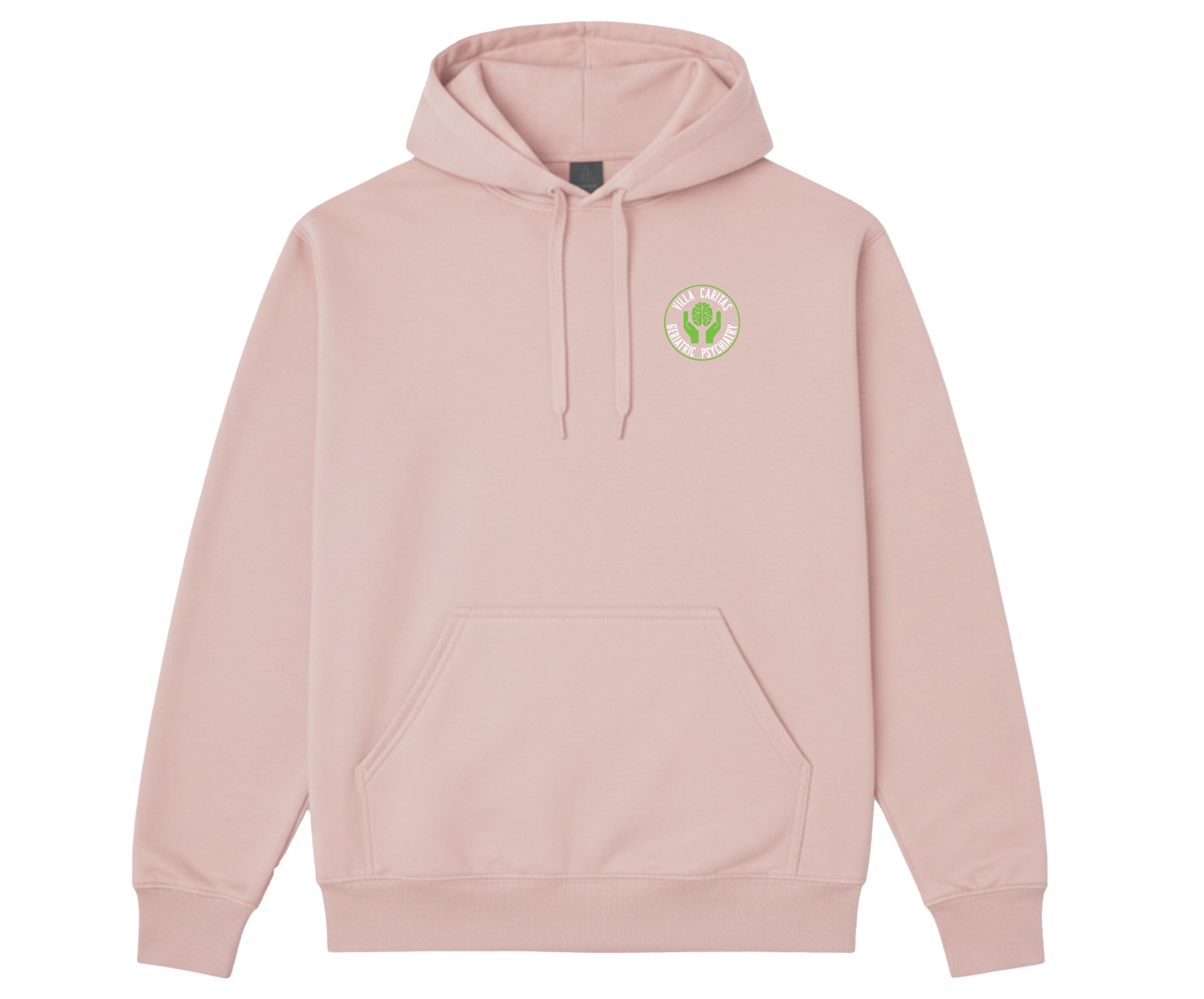 Villa Caritas Hospital - Geriatric Psychiatry - Round 2 -SoftTouch Hooded Sweatshirt