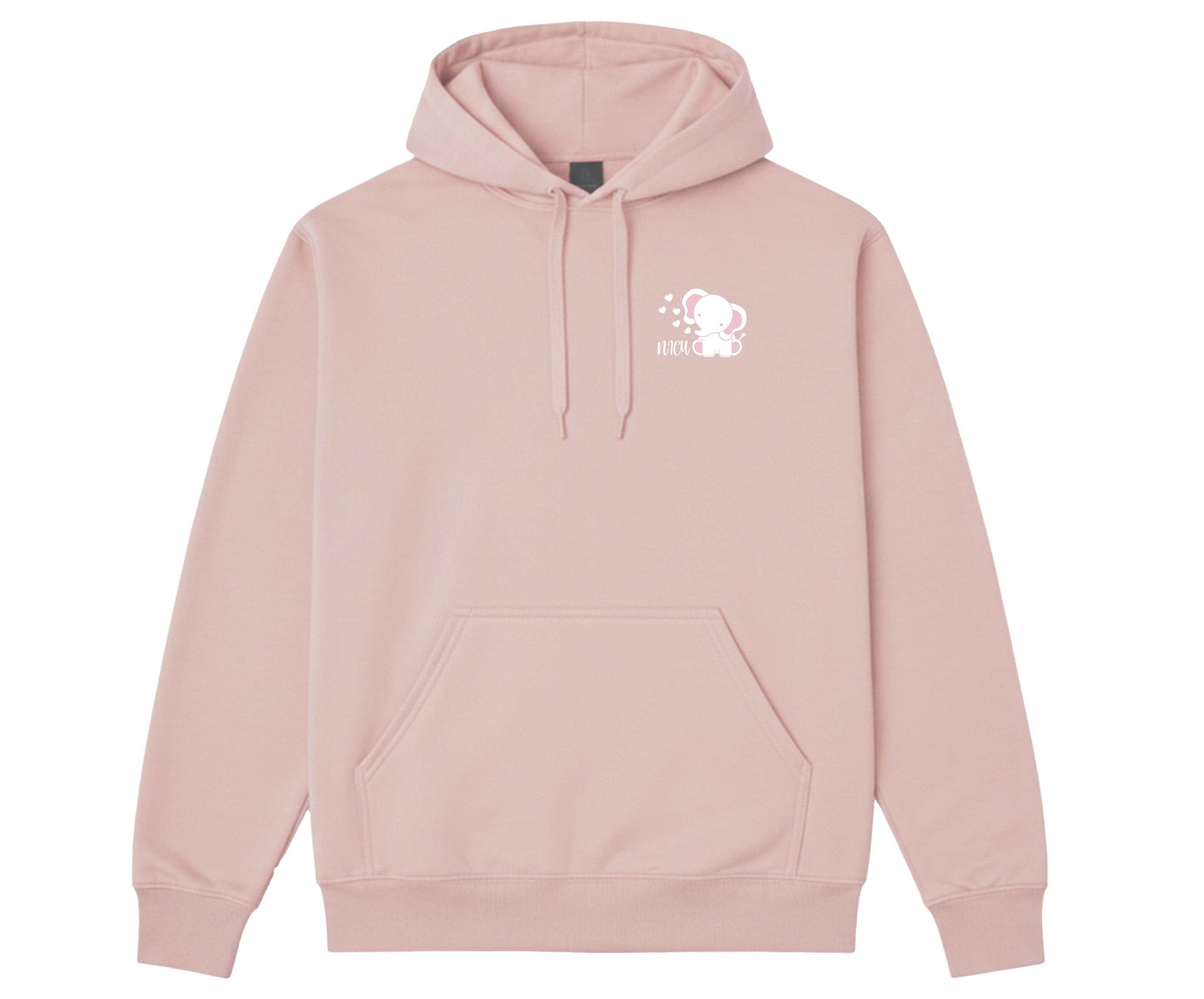 University Hospital of Northern British Columbia (UHNBC) NICU - SoftTouch Hooded Sweatshirt