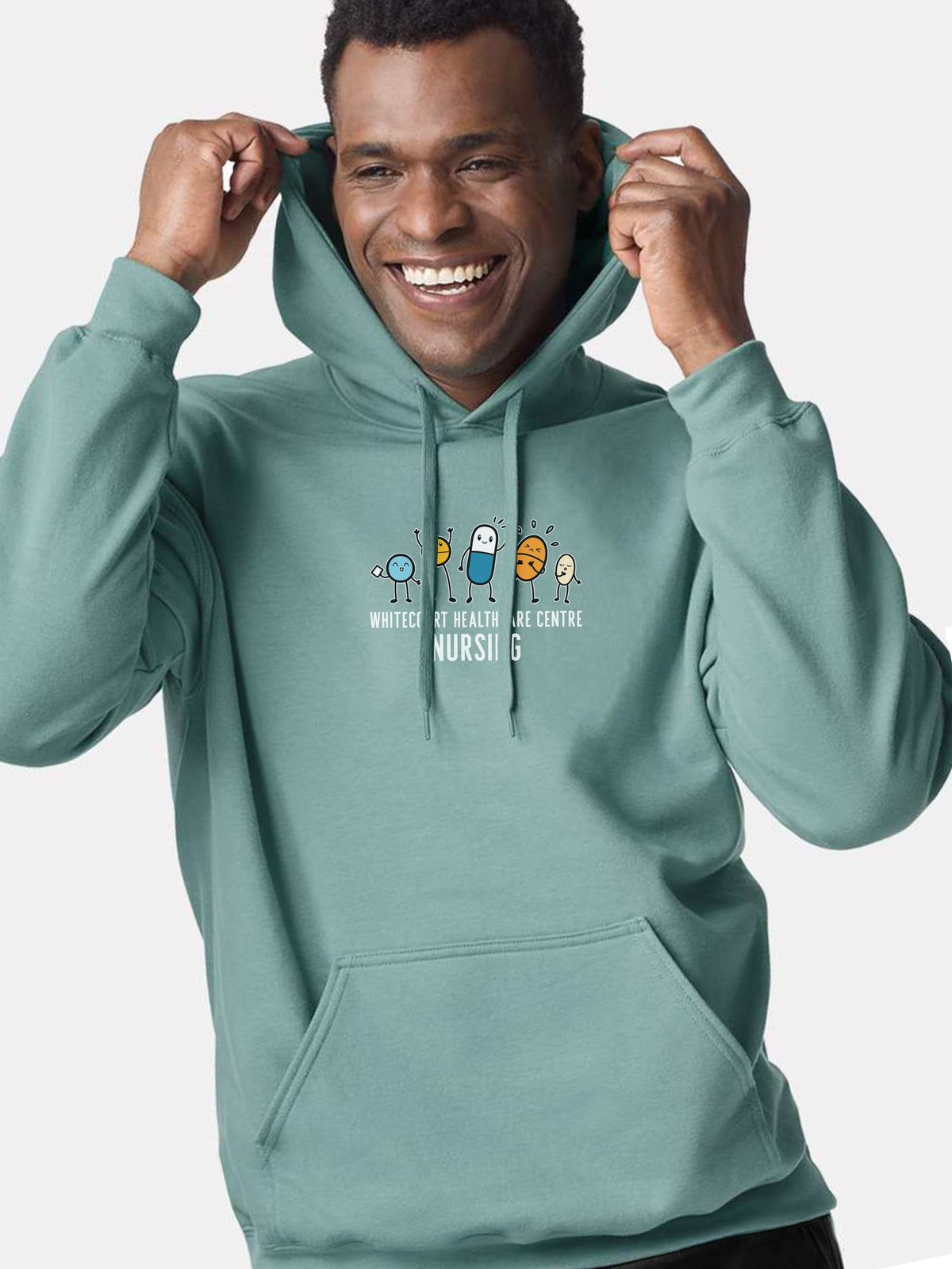 Whitecourt Hospital - Acute Care - Round 2 - SoftTouch Hooded Sweatshirt