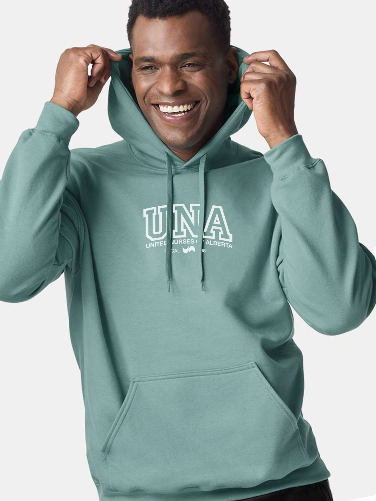 UNA Local 196 - SoftTouch Hooded Sweatshirt
