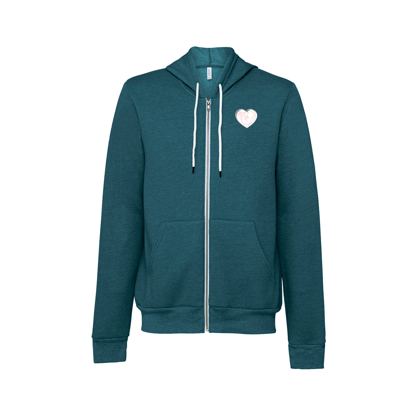 Baby in Heart - Obs - Basic Hoodie
