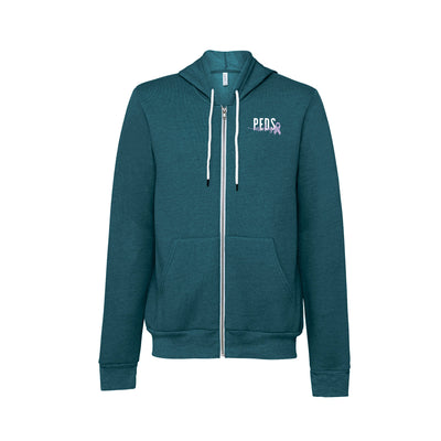 Peds Oncology Ribbon - Basic Hoodie