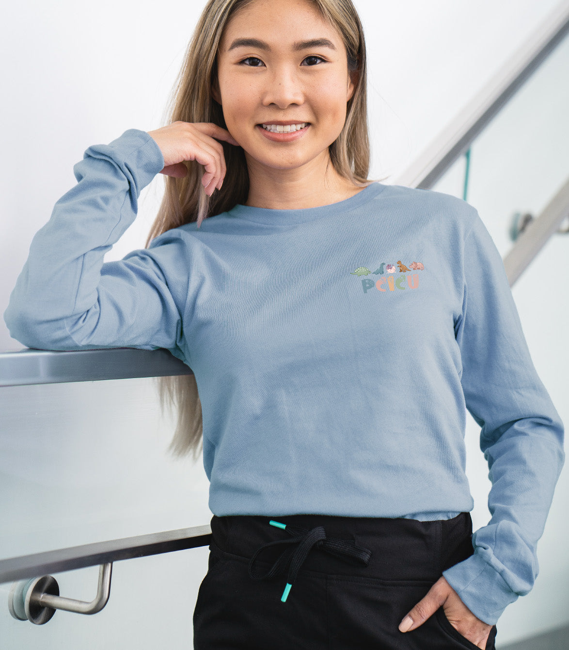 Alberta Health Services - Pediatric Cardiac Intensive Care Unit - Elevated Shift Long Sleeve
