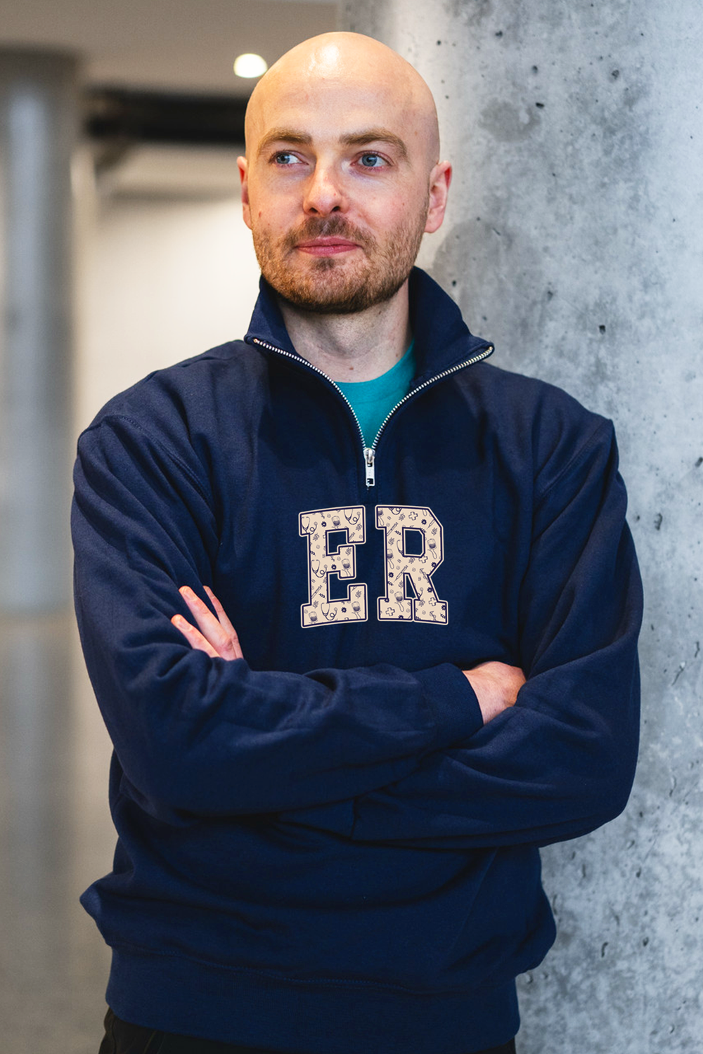 Medical Varsity  - Elevate 1/4 Zip Sweater