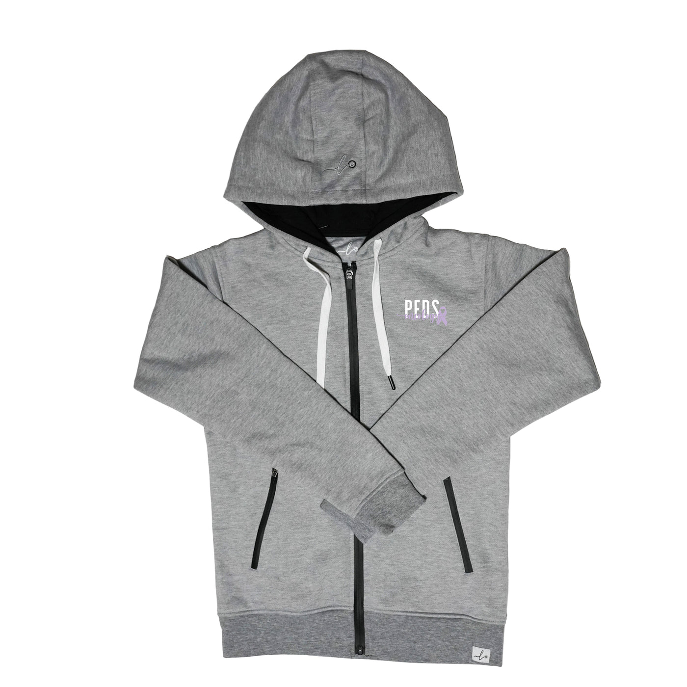 Peds Oncology Ribbon - PRN Lux Hoodie