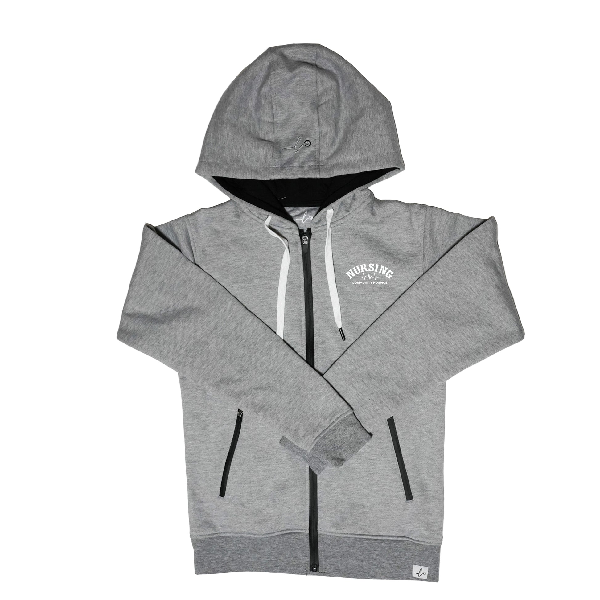 Nursing Community Hospice - ONA Local 7 - PRN Lux Hoodie - Lubdub Apparel