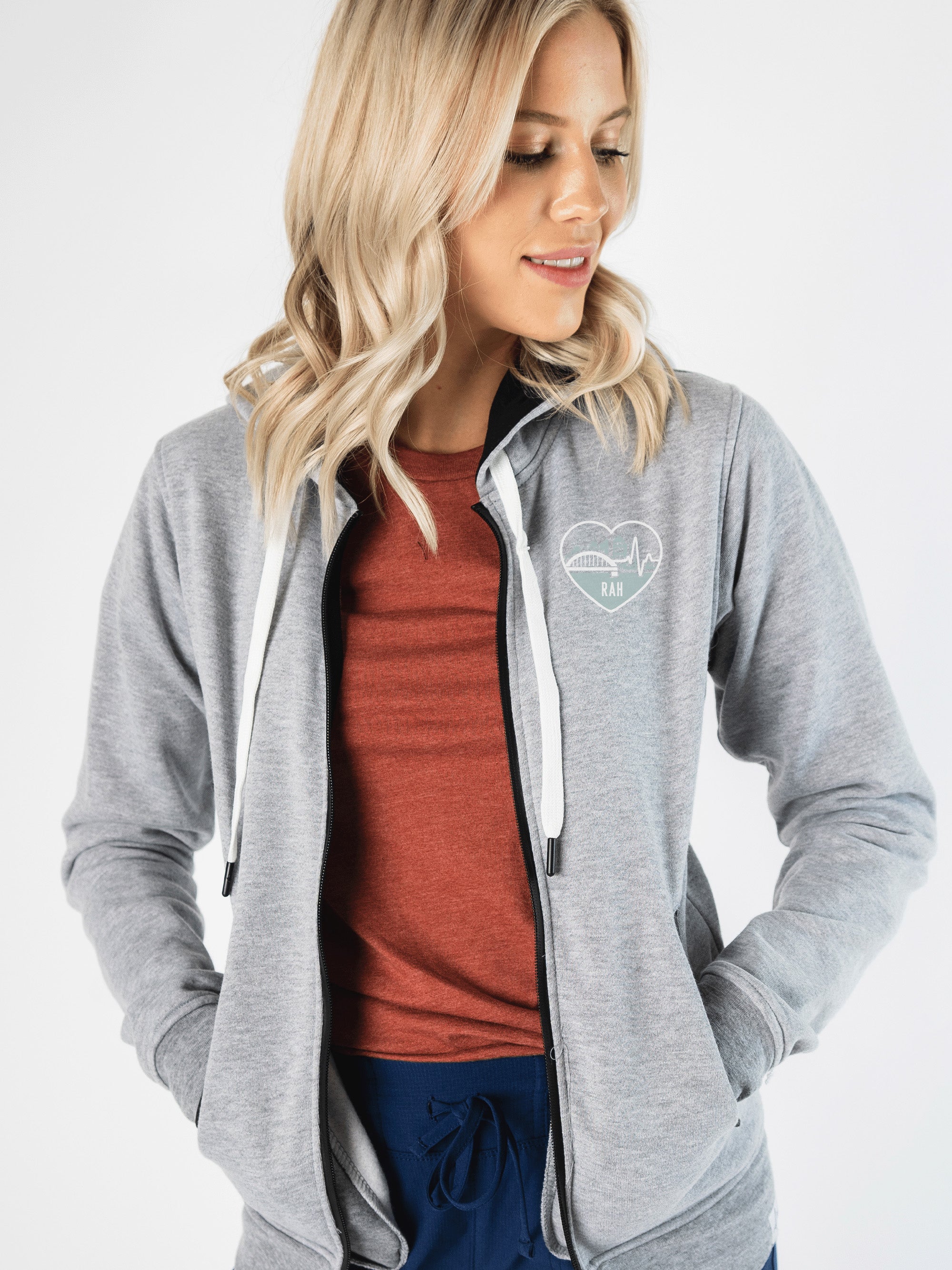 Royal Alexandra Hospital 6 East Pulmonary - PRN Lux Hoodie
