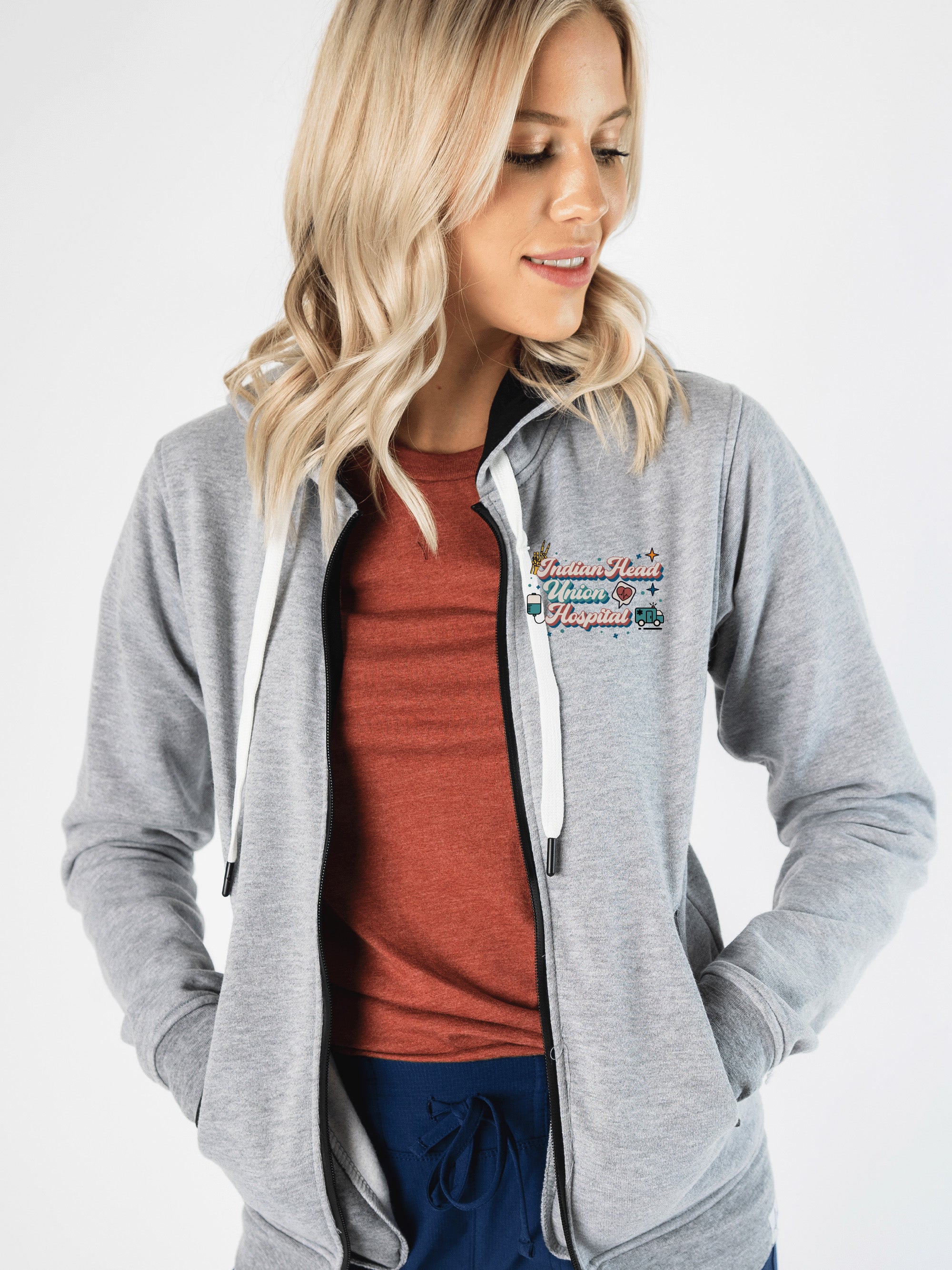 Indian Head Union Hospital - Round 4 - PRN Lux Hoodie