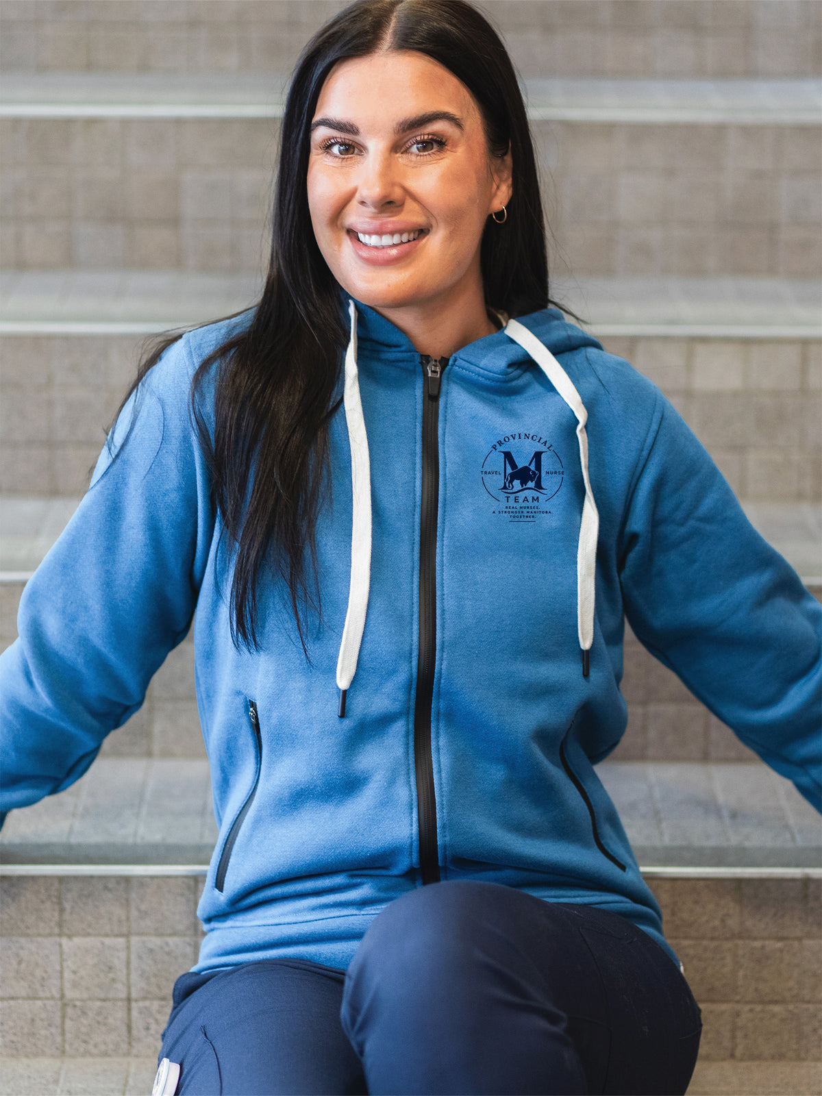 Provincial Travel Nurse Team - PRN Lux Hoodie