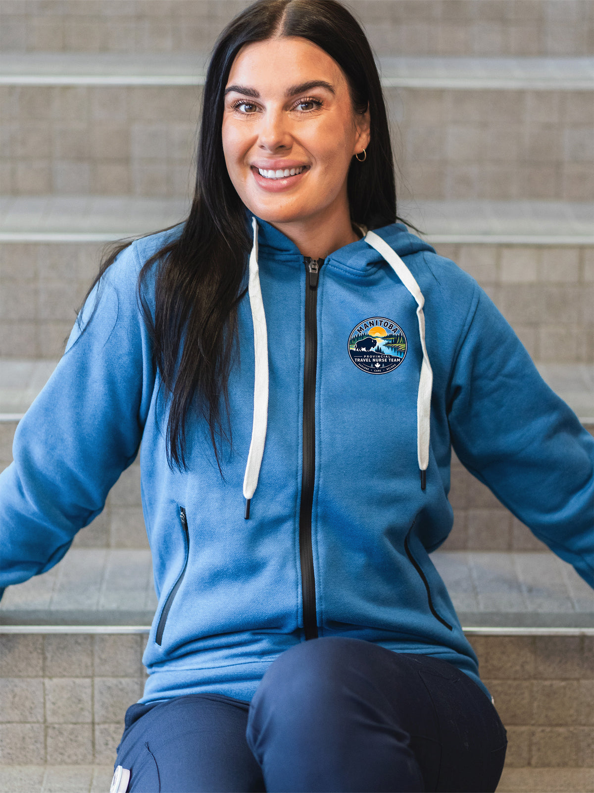 Provincial Travel Nurse Team - PRN Lux Hoodie