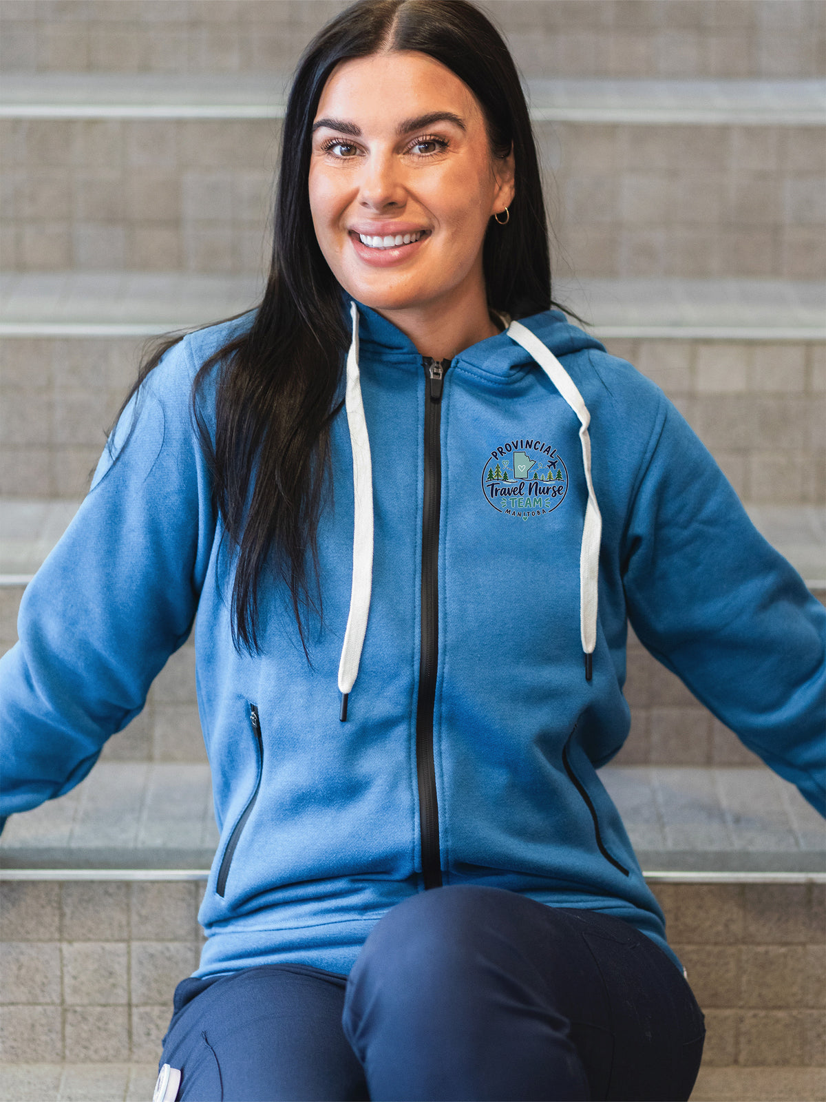 Provincial Travel Nurse Team - PRN Lux Hoodie