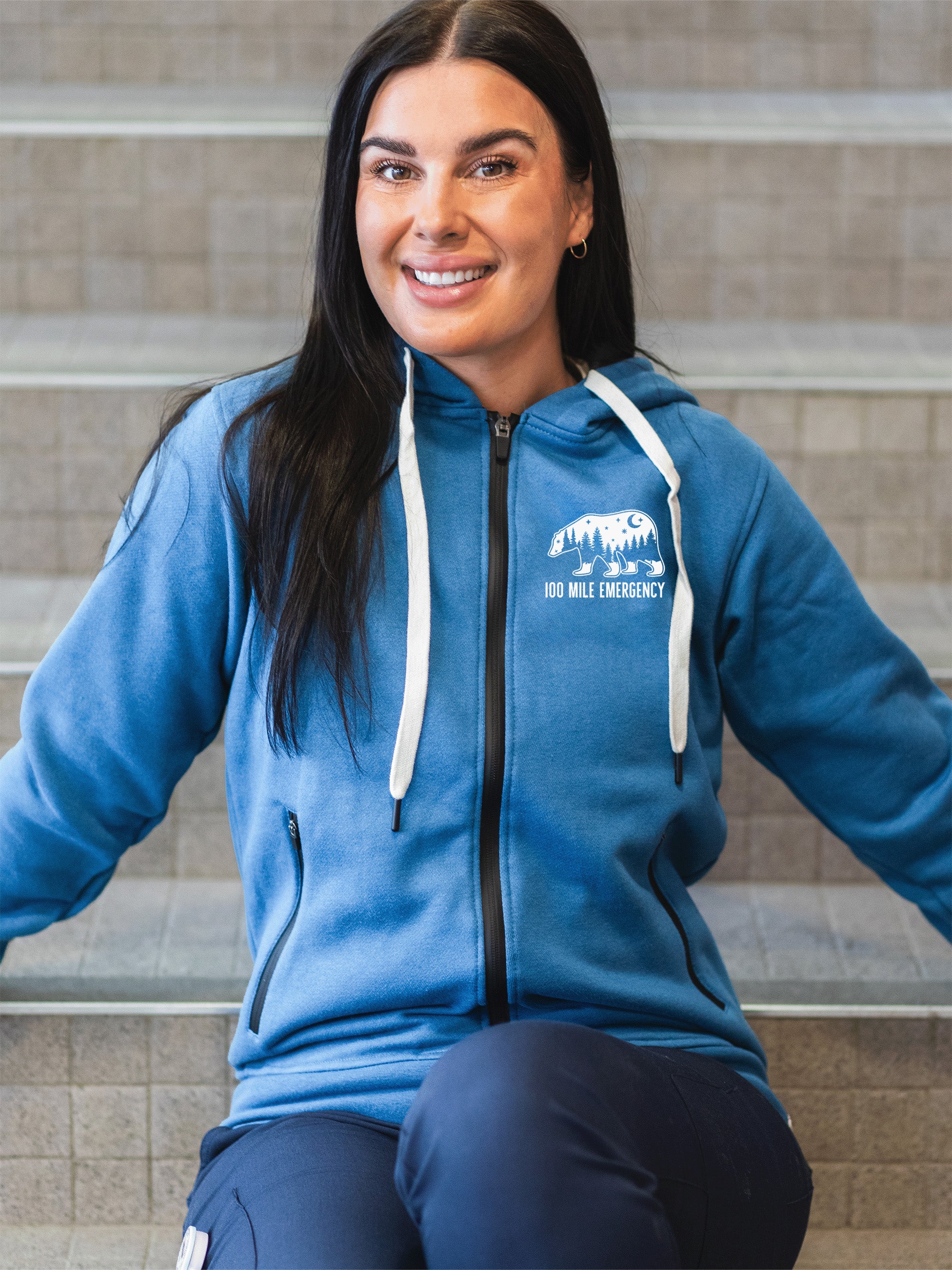 100 Mile Hospital Emergency - PRN Lux Hoodie