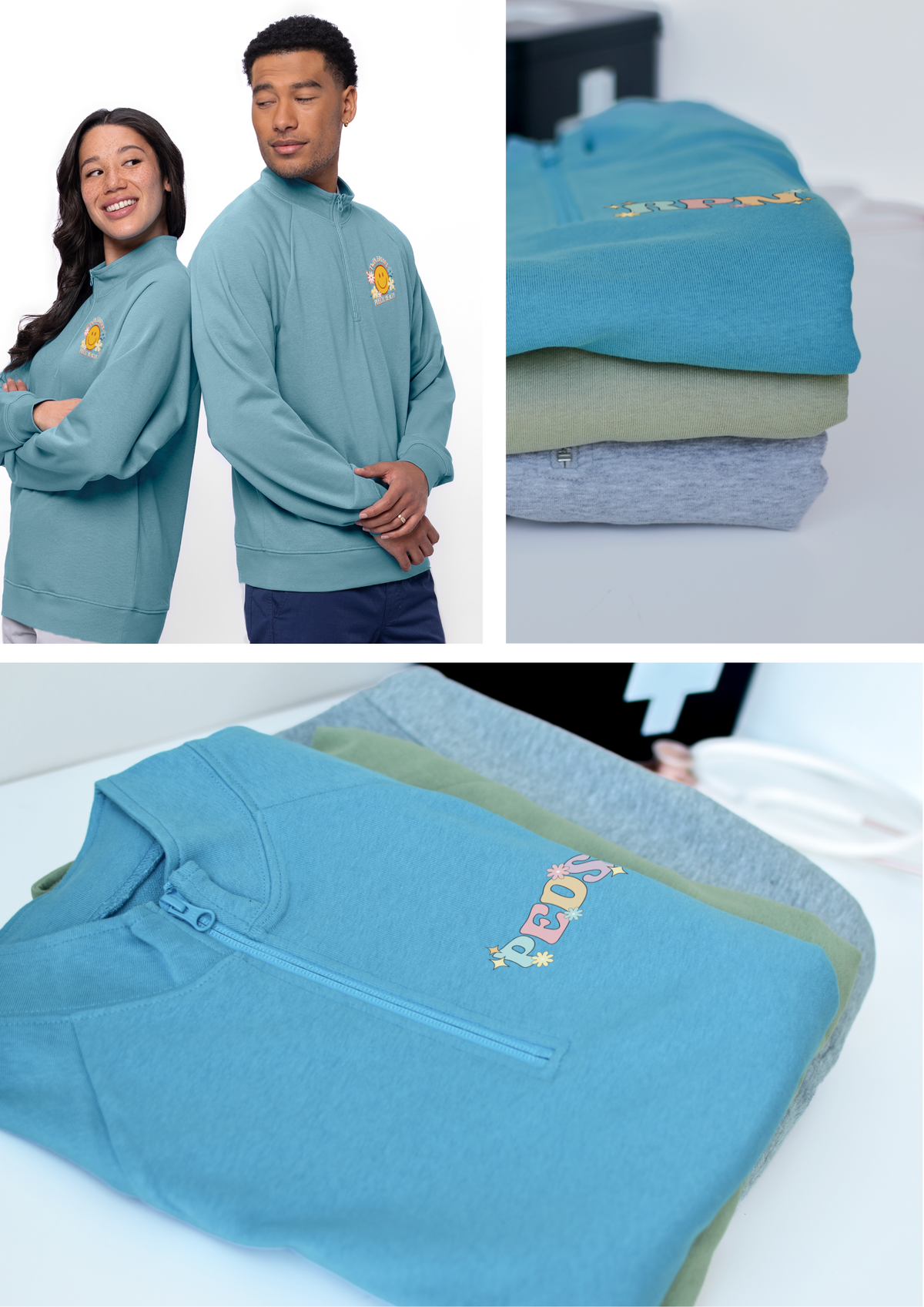 Featherweight 1/4 Zip Sweatshirt 2058
