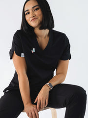 Emblem - Rosa Scrub Top