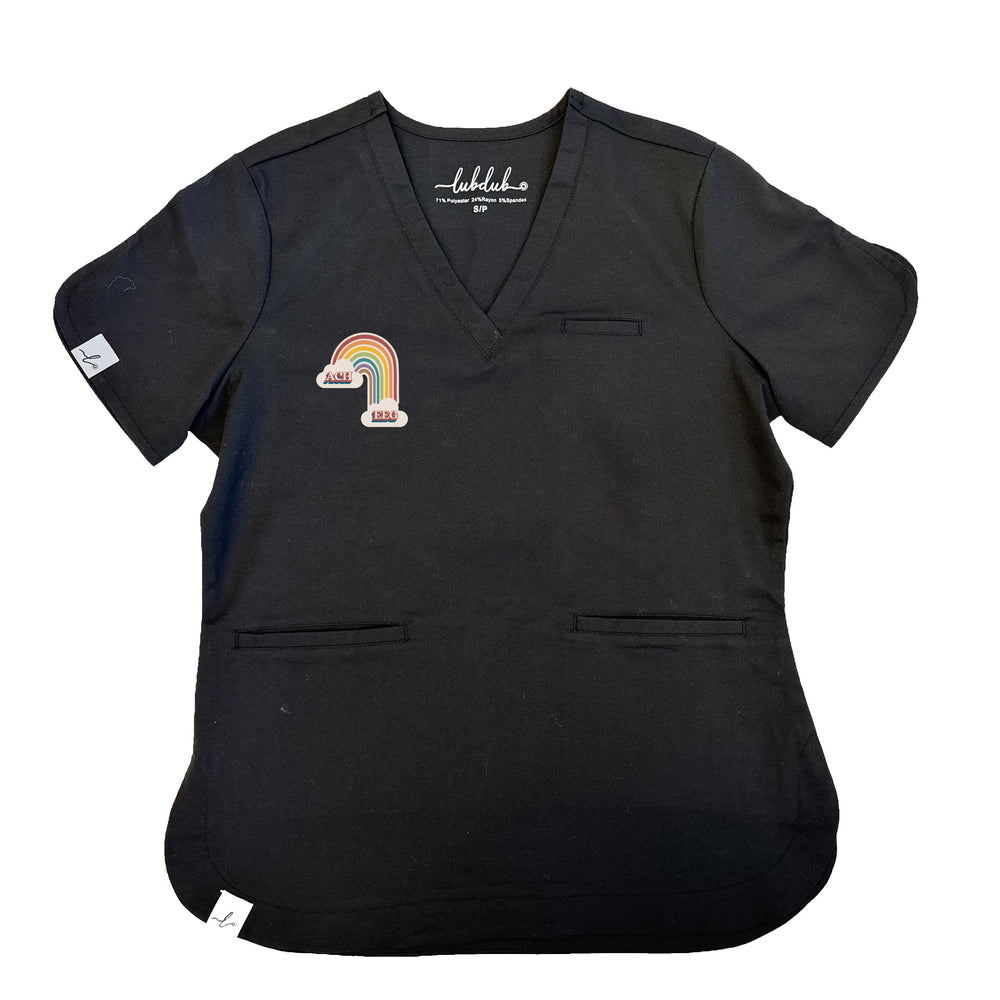 Alberta Children's Hospital - Neurophysiology - Rosa Scrub Top