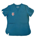 Addiction Recovery Centre Alberta Hospital Edmonton - Round 2 - Clearance Rosa Scrub Top