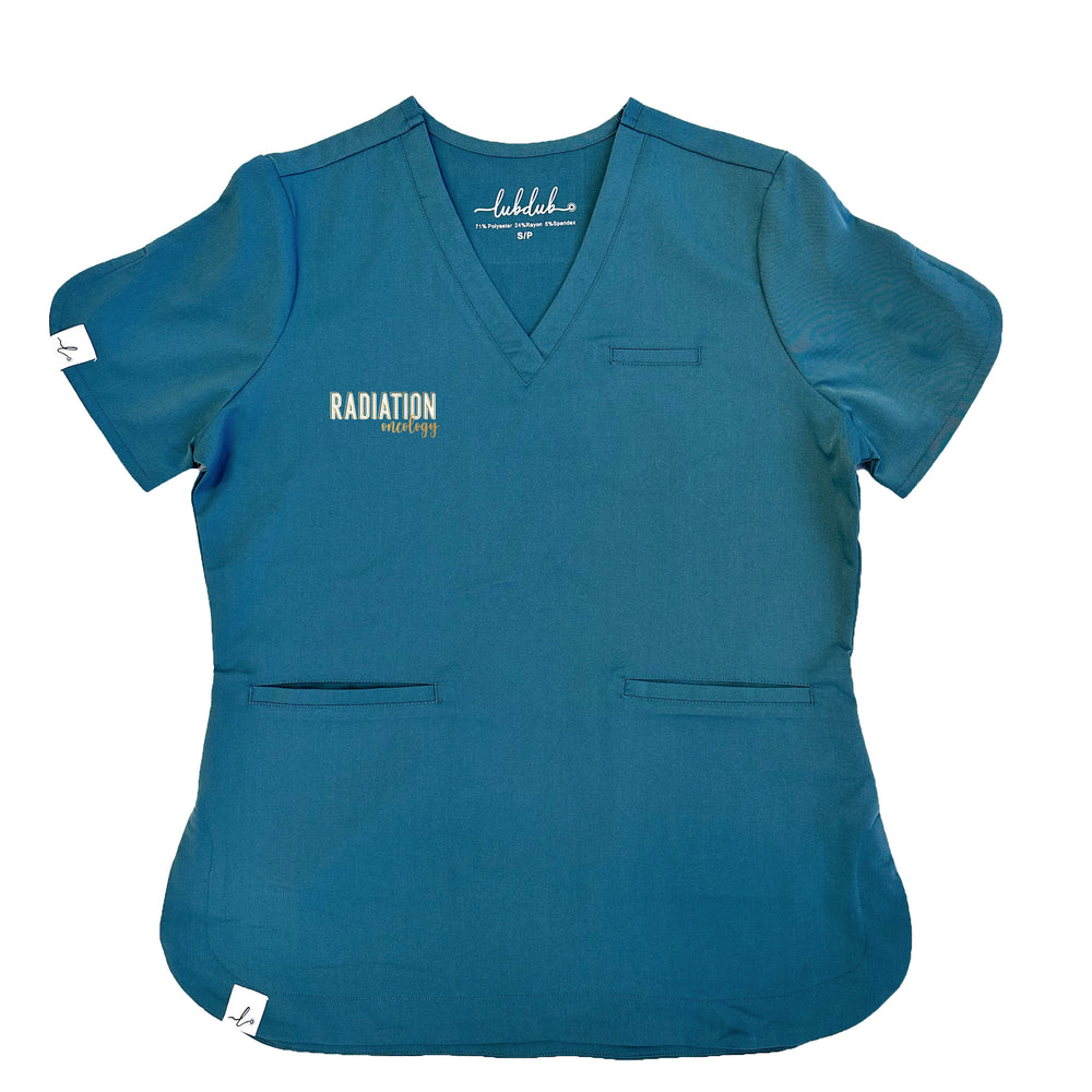 Nova Scotia Cancer Centre - Radiation Oncology - Round 2 - Clearance Rosa Scrub Top