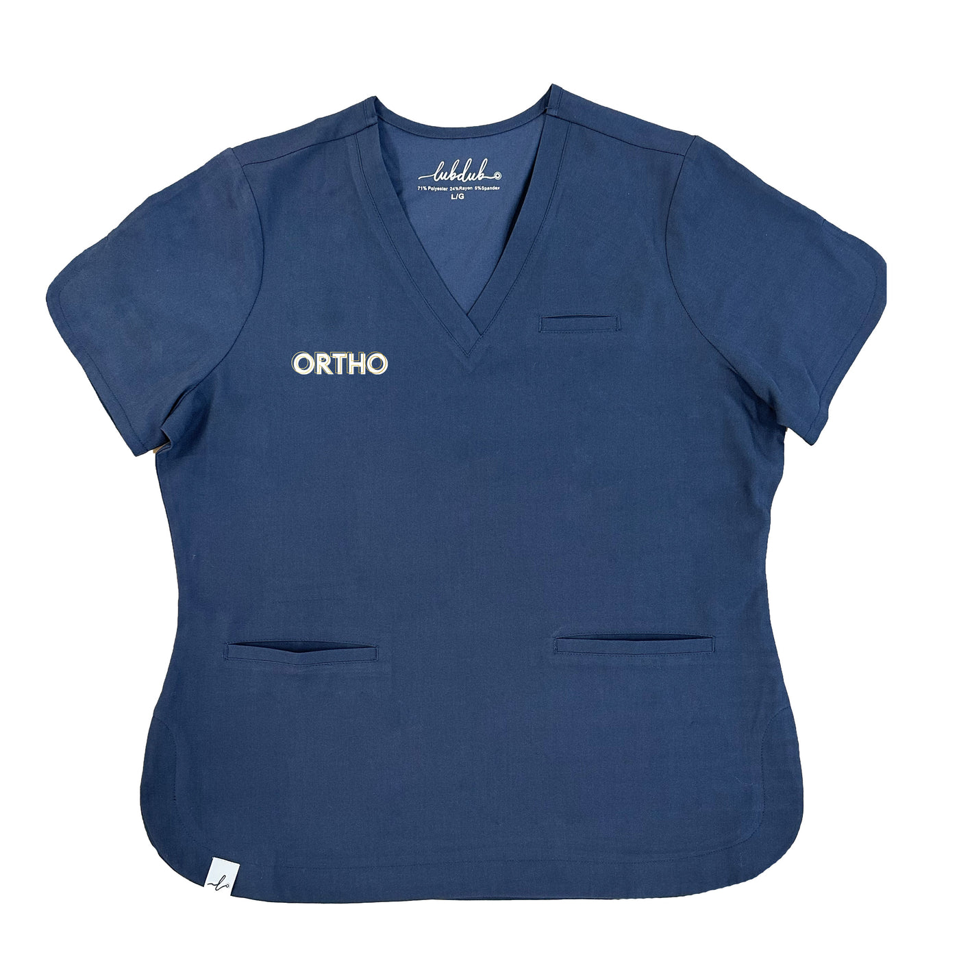Ortho Creds - Rosa Scrub Top