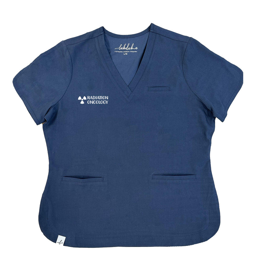 Nova Scotia Cancer Centre - Radiation Oncology - Round 2 - Rosa Scrub Top