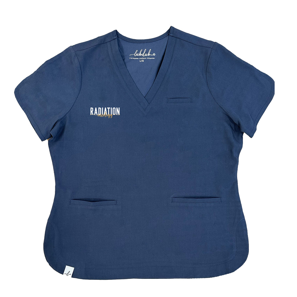 Nova Scotia Cancer Centre - Radiation Oncology - Round 2 - Rosa Scrub Top