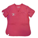 The Mama Coach - Rosa Scrub Top - Lubdub Apparel