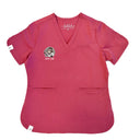 Alberta Children's Hospital Lab - Round 4 - Clearance Rosa Scrub Top