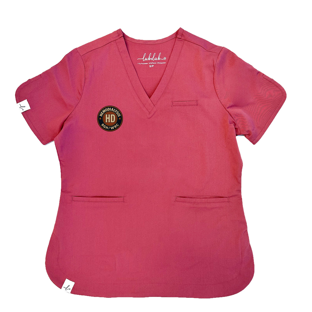 Regina General Hospital Hemodialysis Unit - Round 2 - Clearance Rosa Scrub Top