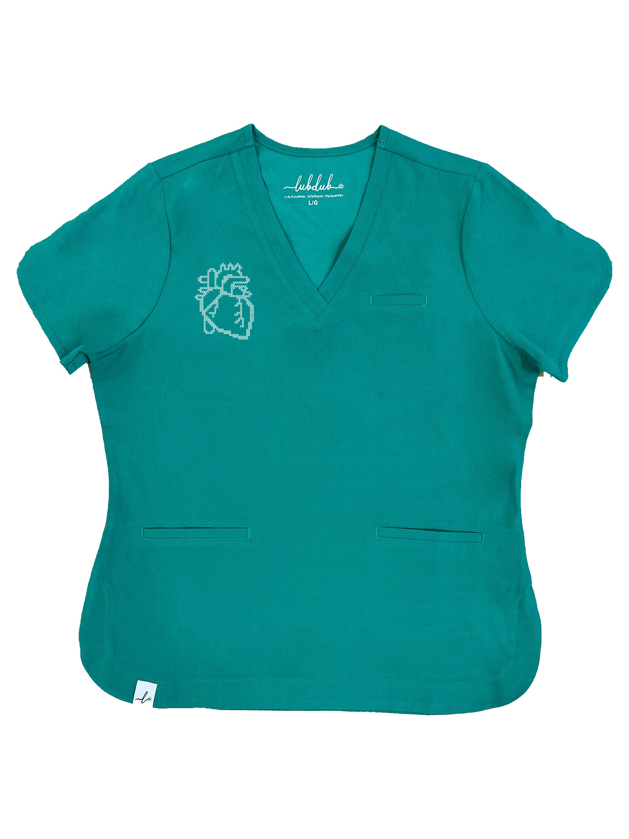 Classics - Rosa Scrub Top