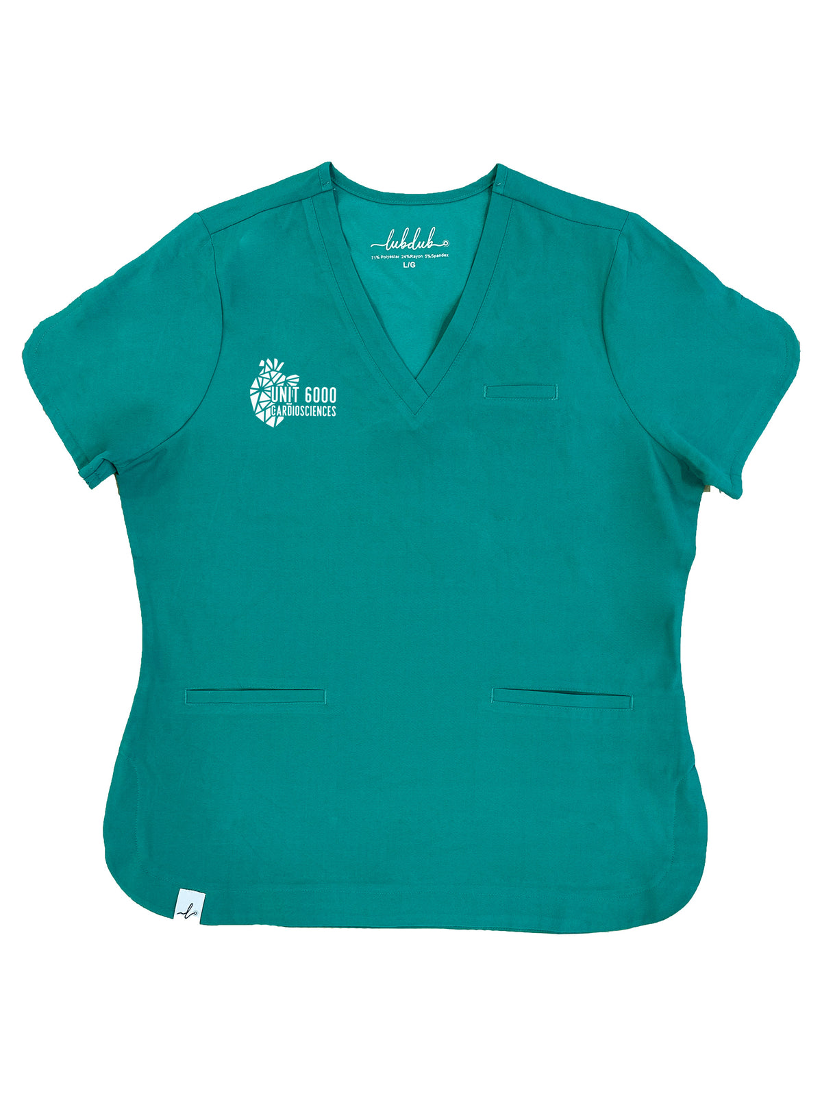 Royal University Hospital (RUH) 6000 Cardiosciences - Round 2 - Rosa Scrub Top