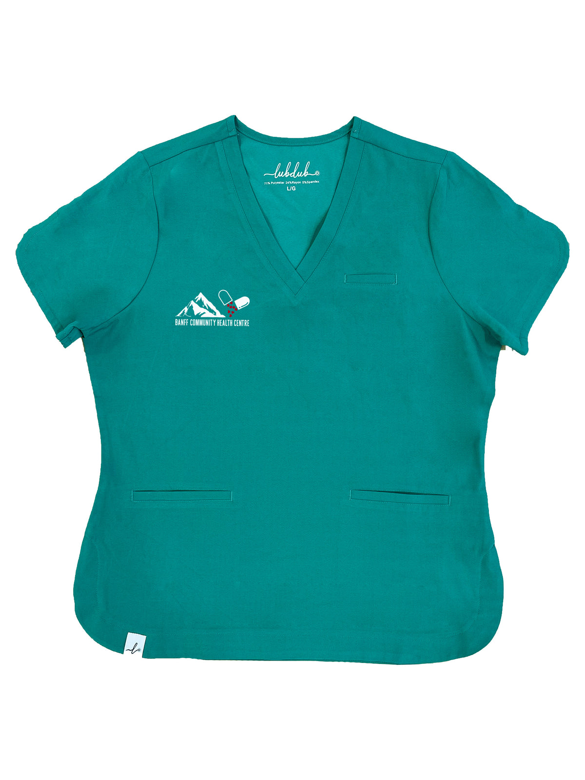 Canmore Hospital Community - Round 3 - Rosa Scrub Top
