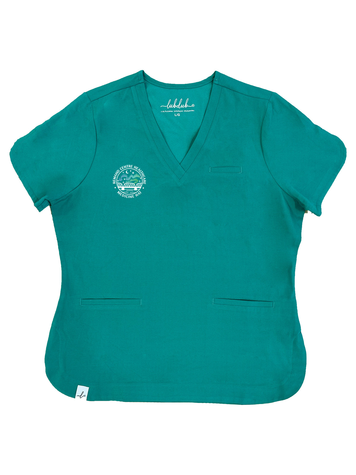 Medicine Hat Remand Centre Healthcare - Rosa Scrub Top
