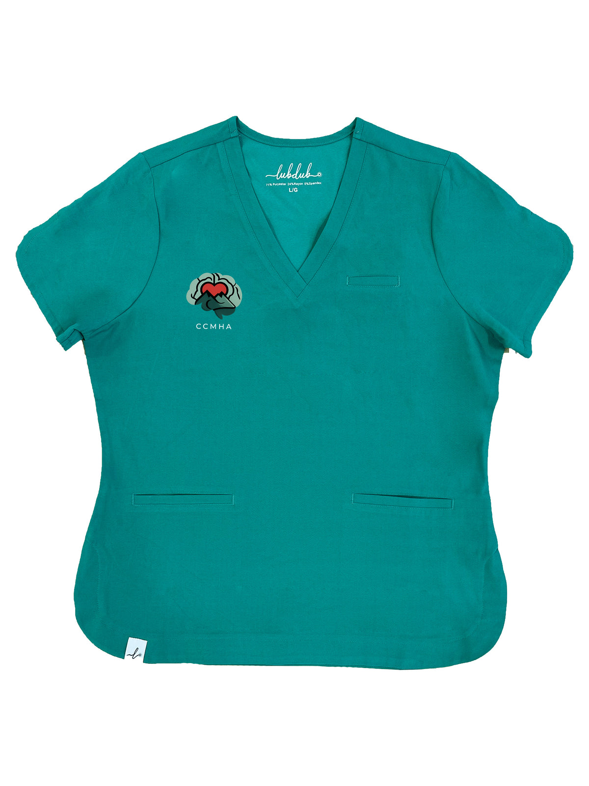 Claresholm Centre for Mental Health & Addictions - Rosa Scrub Top