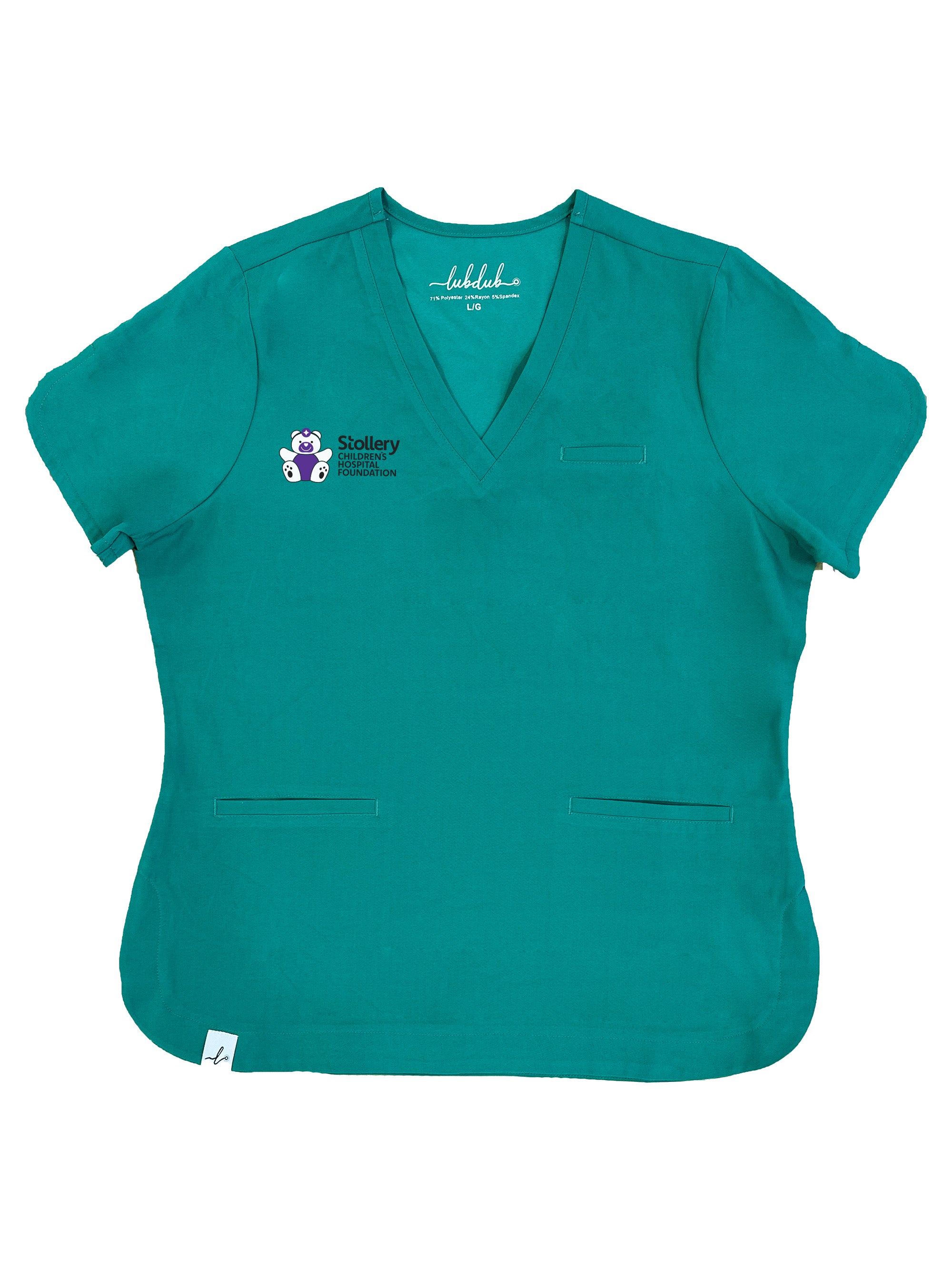 StolleryKids - Rosa Scrub Top