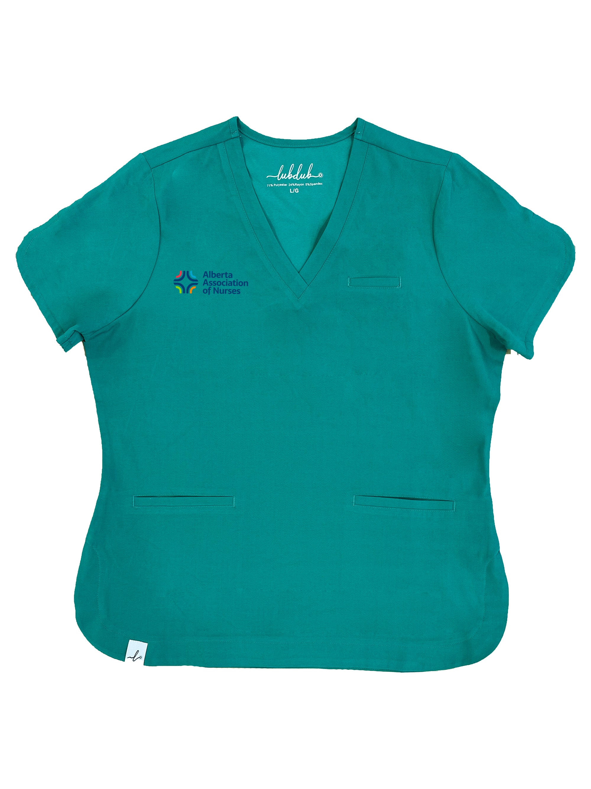 Alberta Association of Nurses - AAN - Rosa Scrub Top