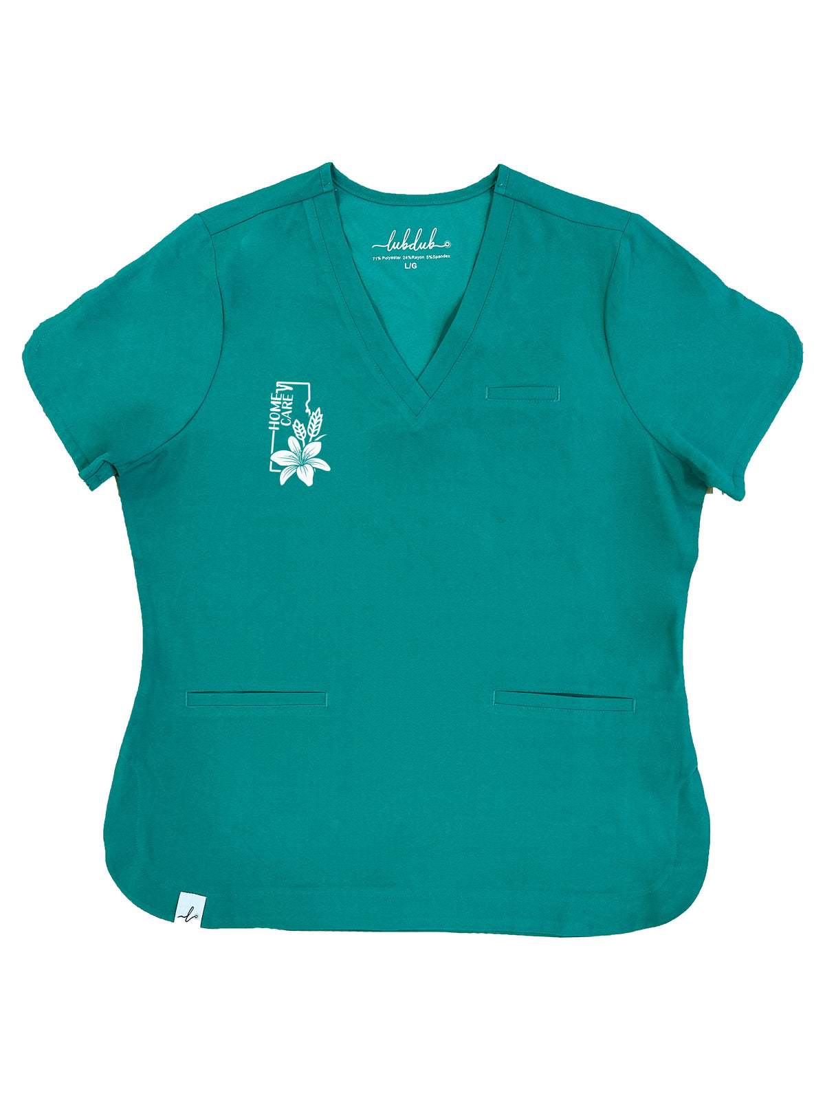 Prince Albert Home Care - Rosa Scrub Top