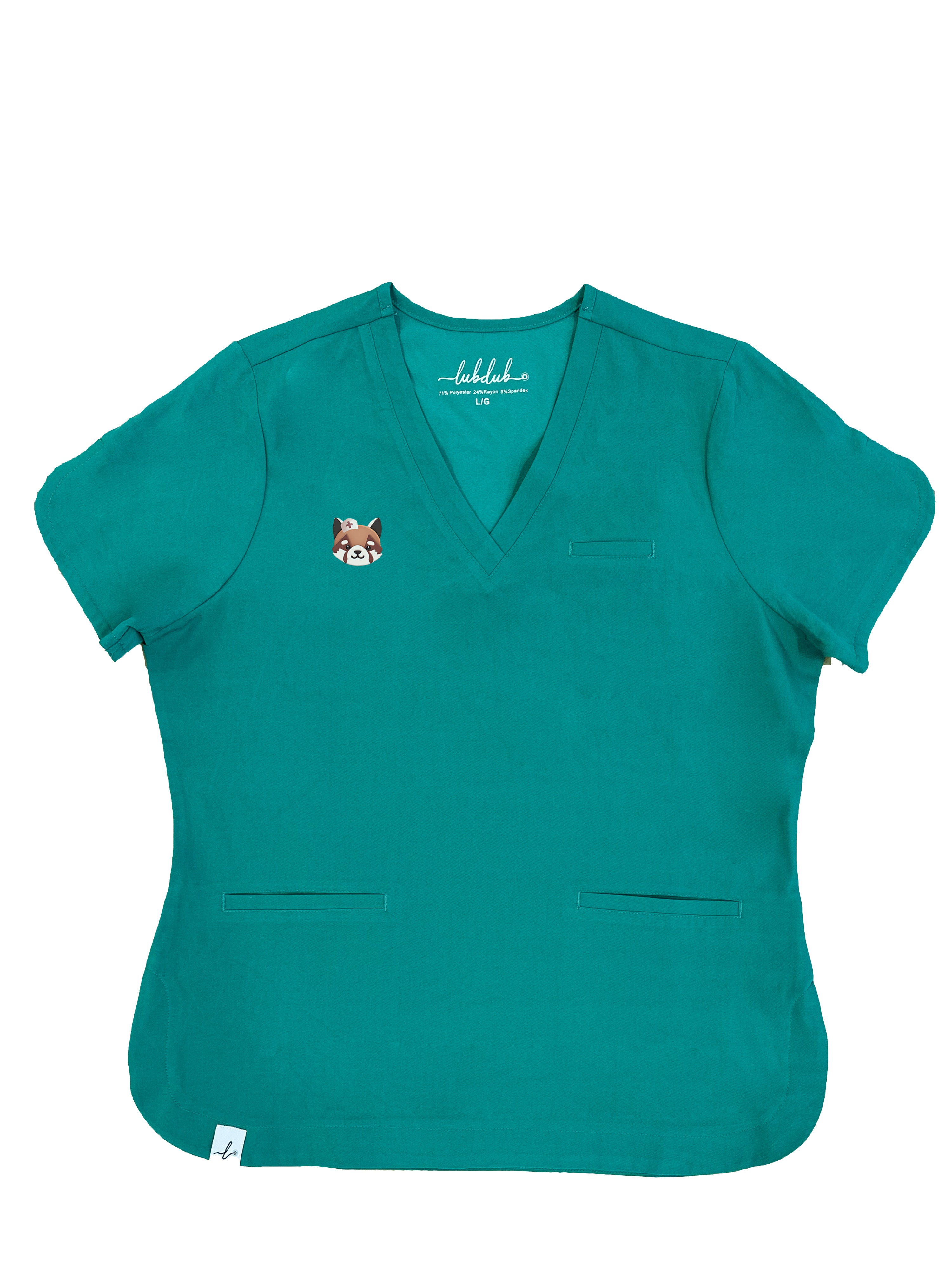 Emblem - Rosa Scrub Top