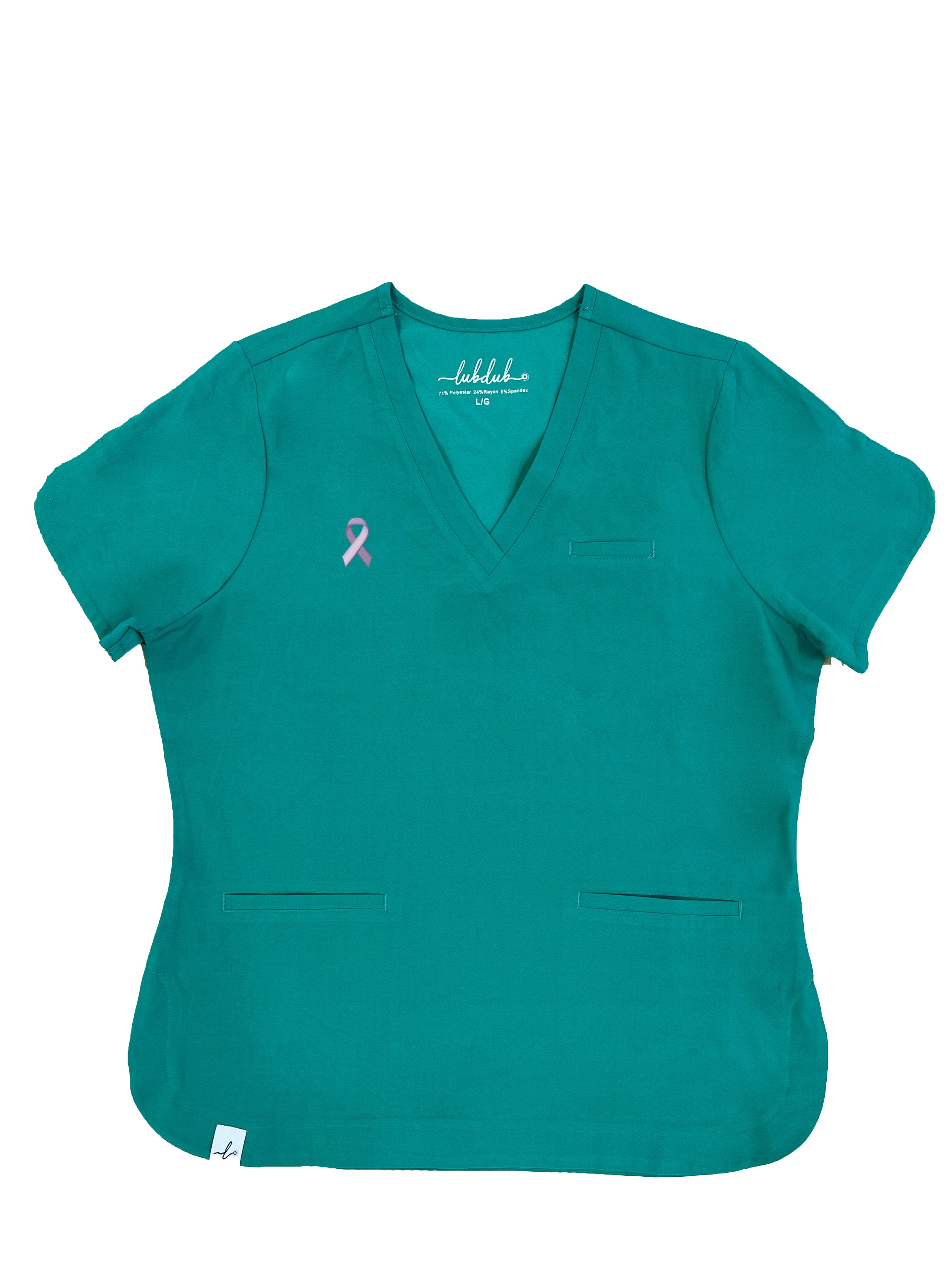 Emblem - Rosa Scrub Top