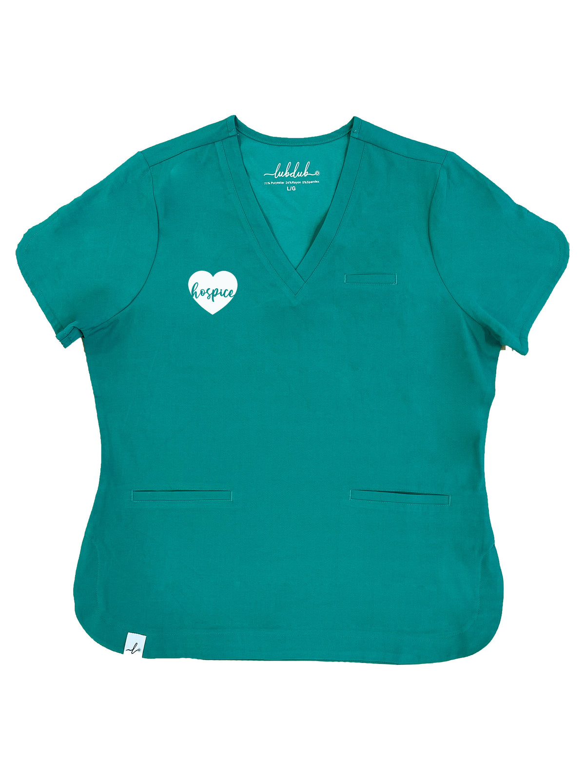 Kamloops Hospice Association - Rosa Scrub Top