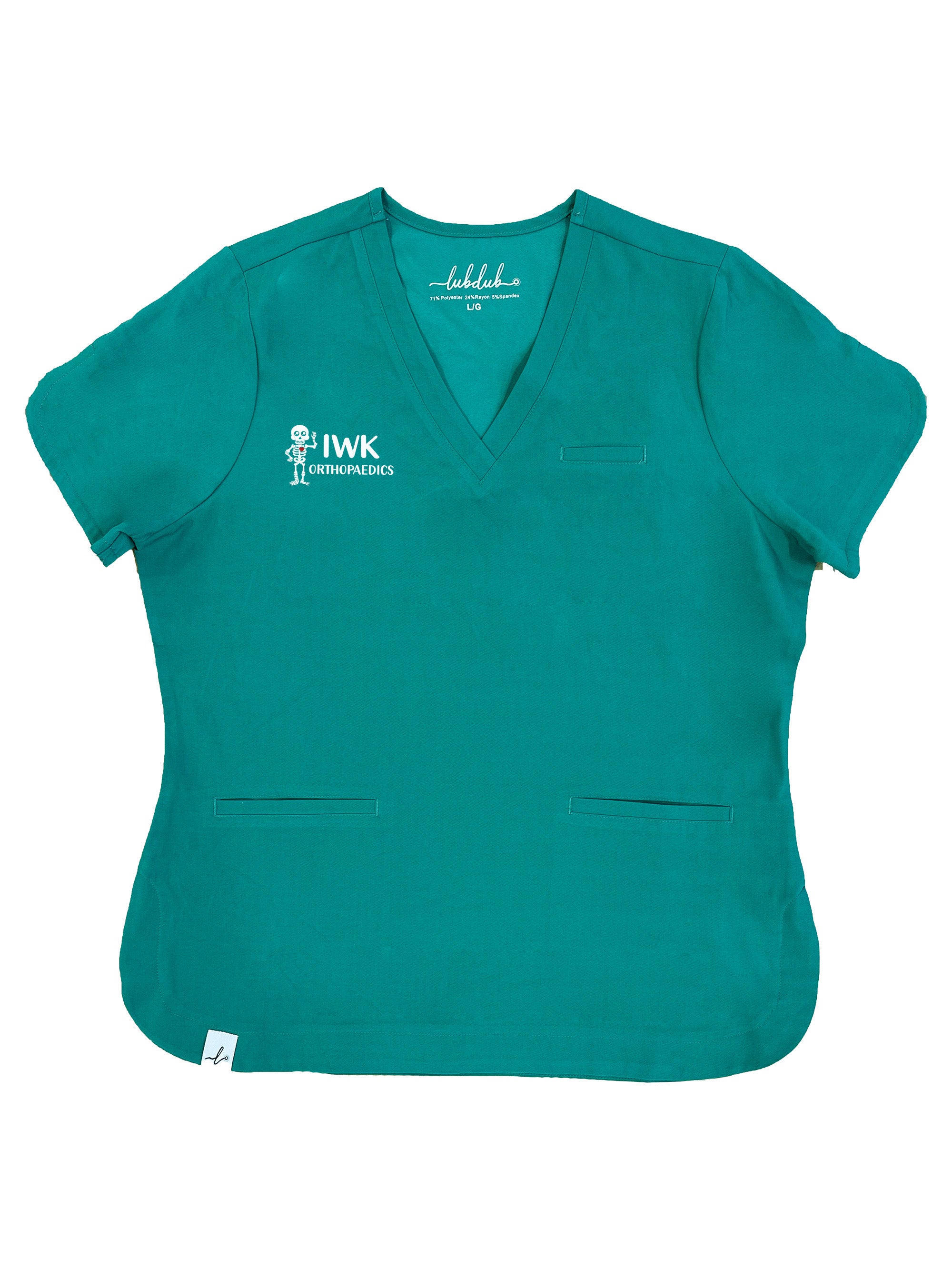 IWK Orthopaedics Department - Round 2 - Rosa Scrub Top