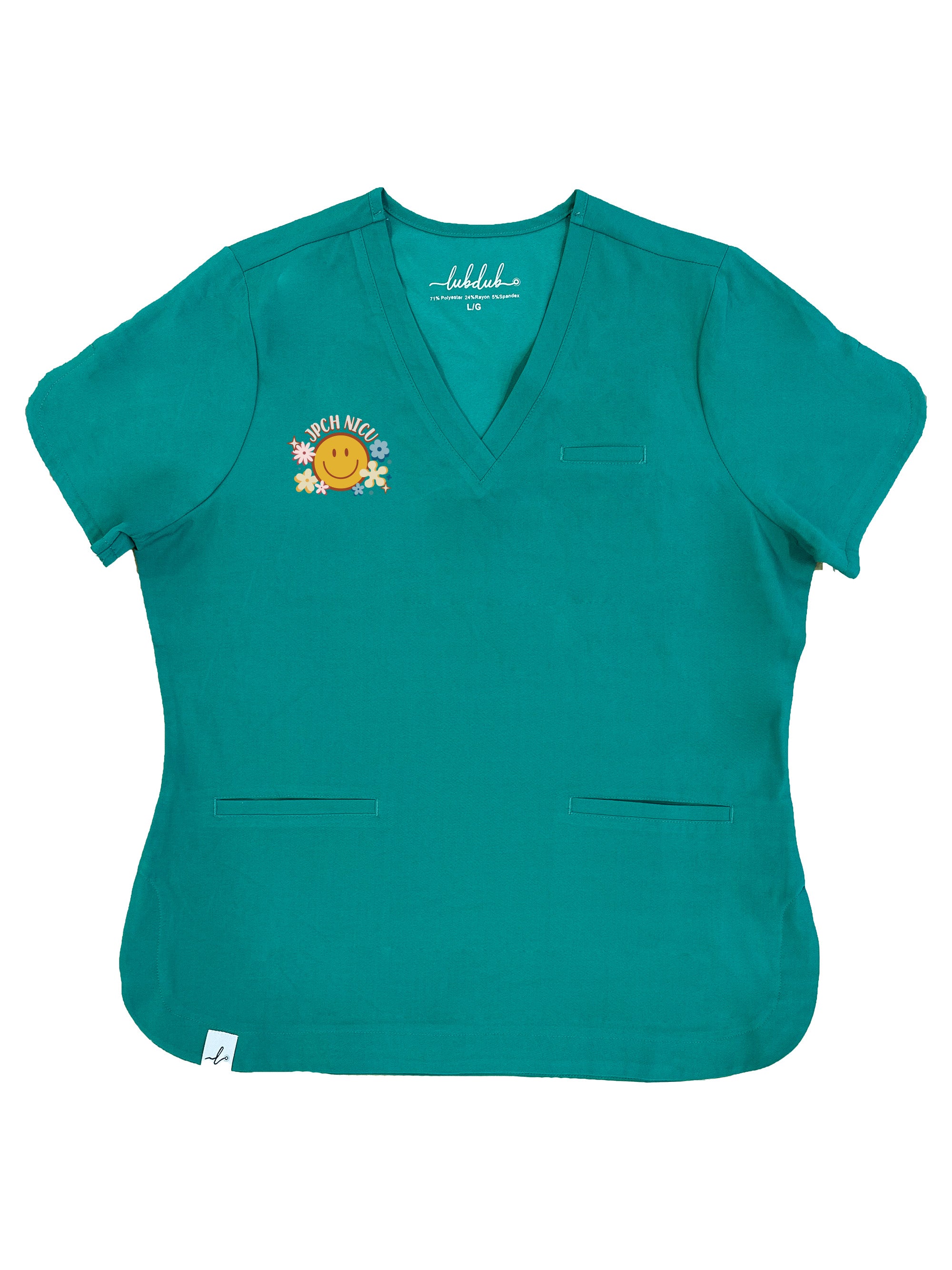 Jim Pattison Children's Hospital NICU - Round 9 - Rosa Scrub Top
