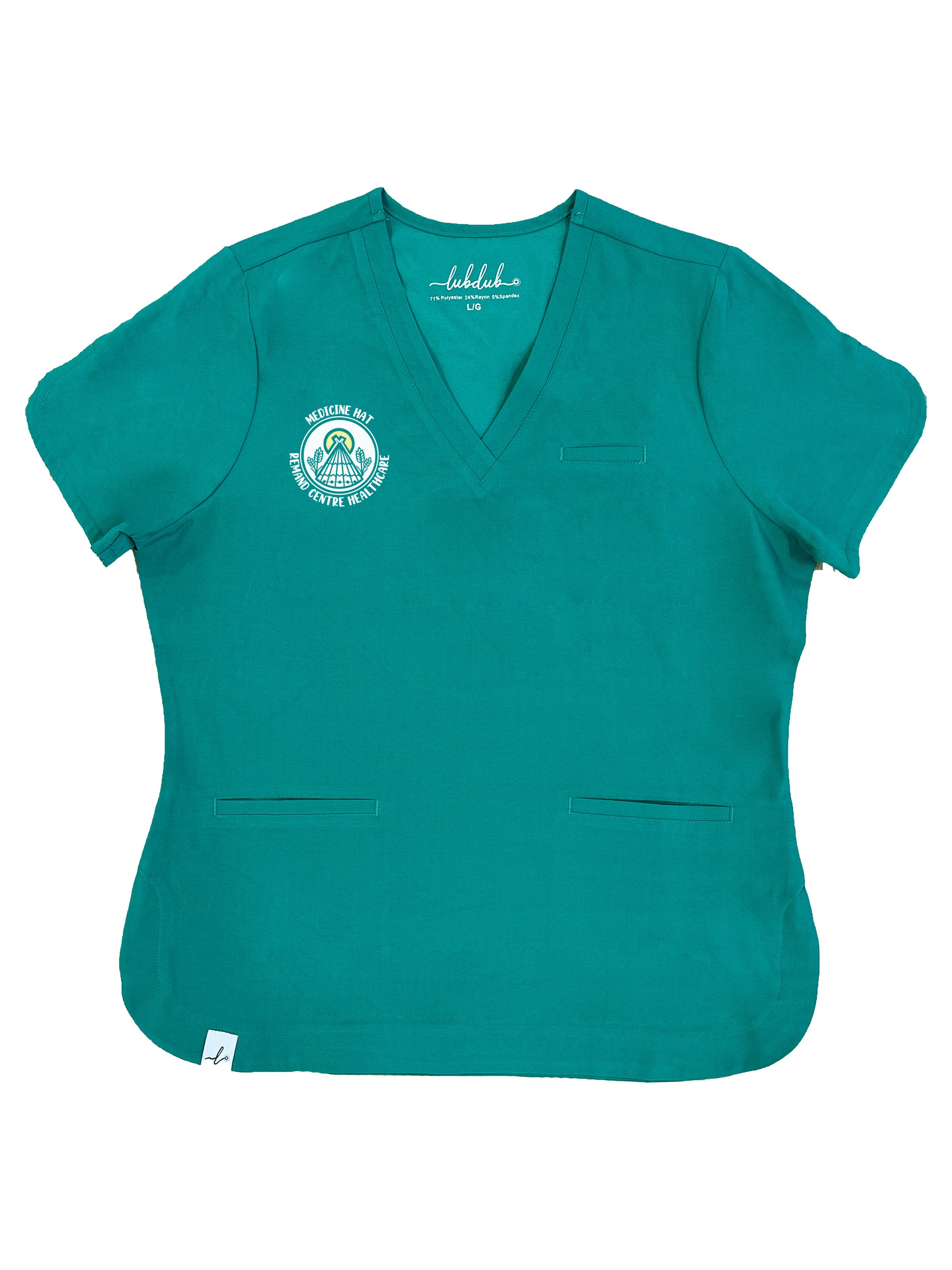 Medicine Hat Remand Centre Healthcare - Round 2 - Rosa Scrub Top