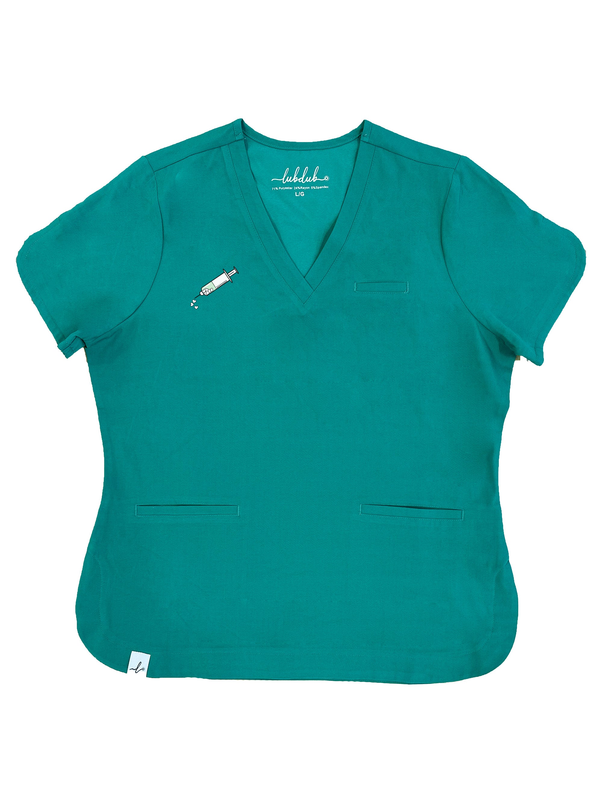 Classics - Rosa Scrub Top