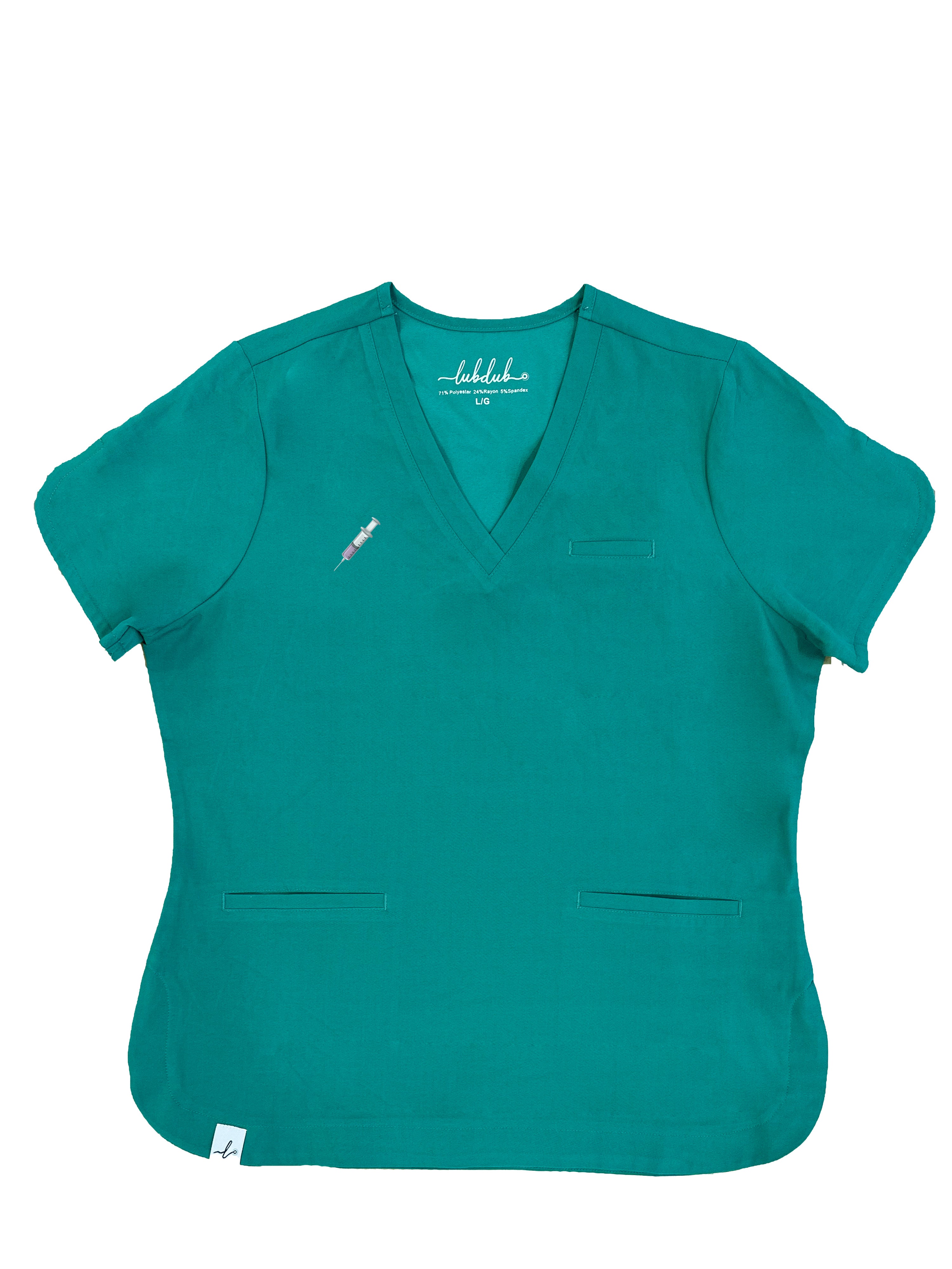 Emblem - Rosa Scrub Top